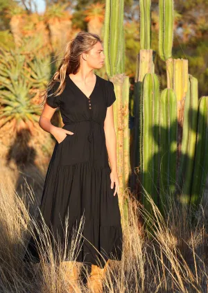 Acacia Maxi Dress Black
