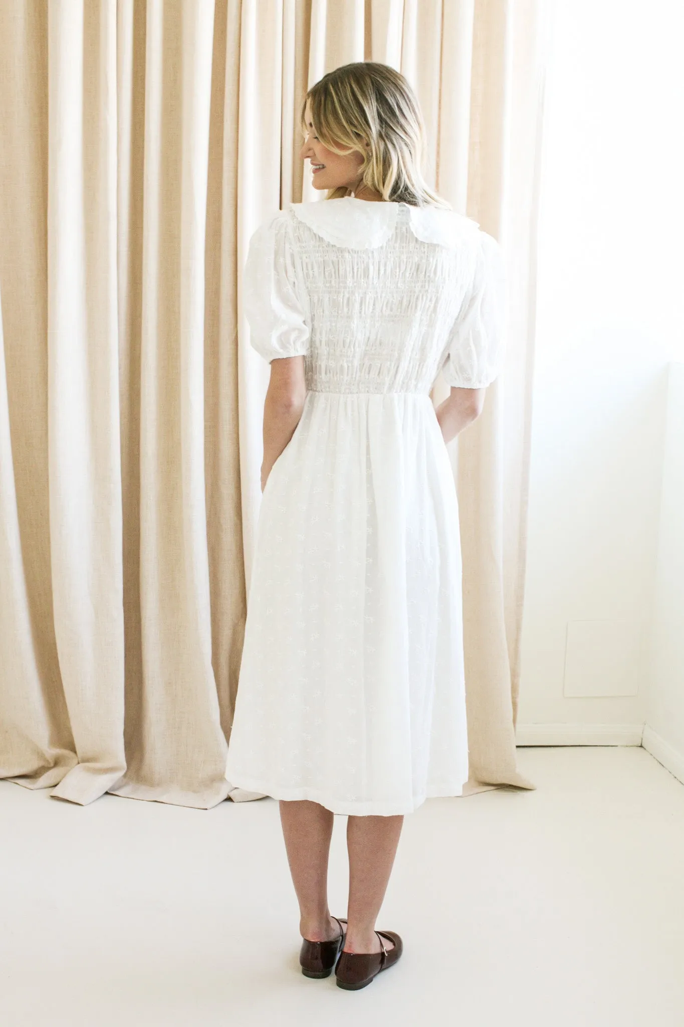 Alice Collared Midi Dress