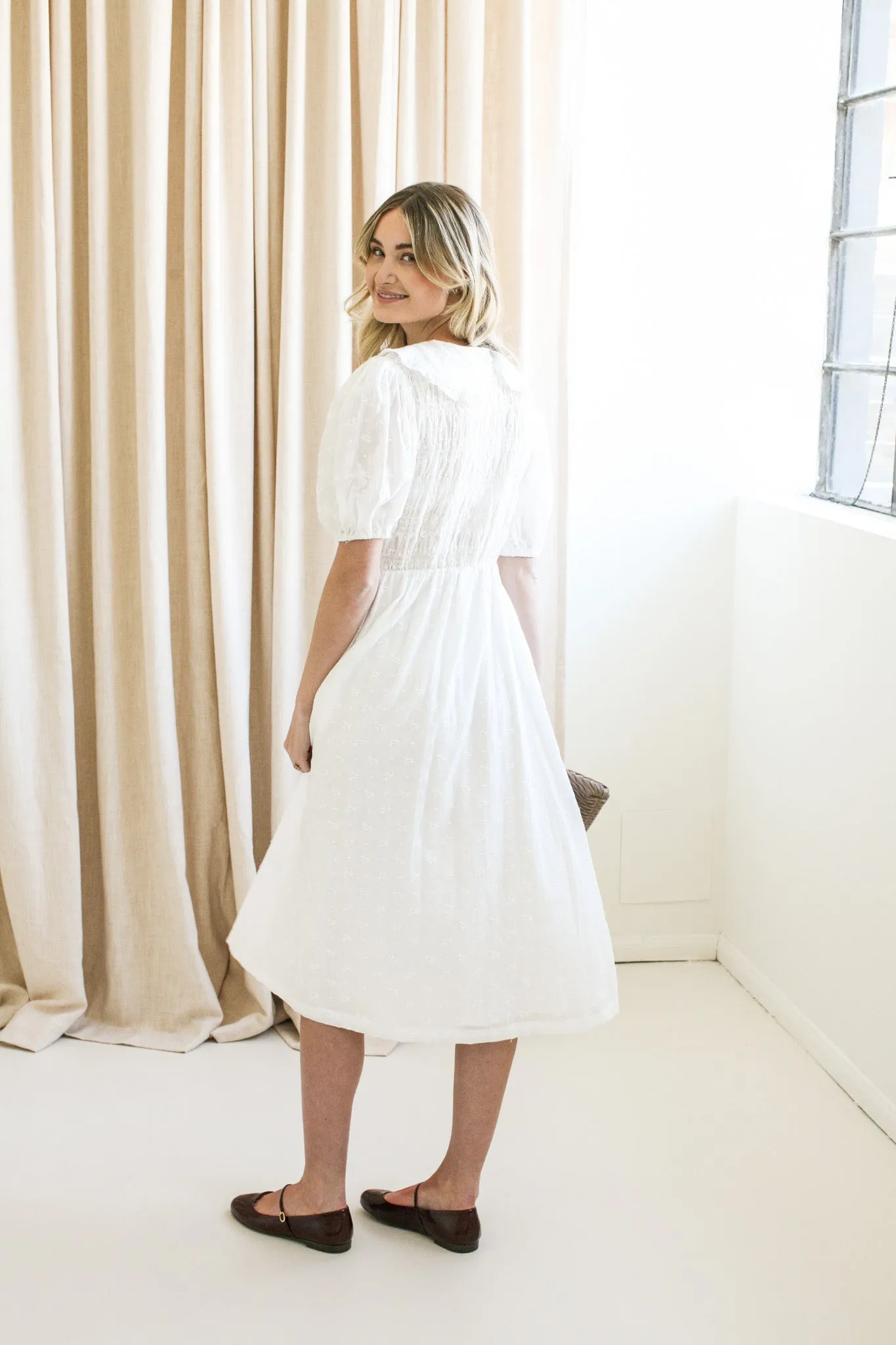 Alice Collared Midi Dress