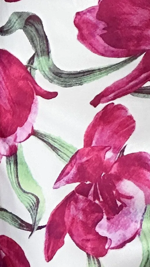 Alzira Maxi Dress - Pink Floral