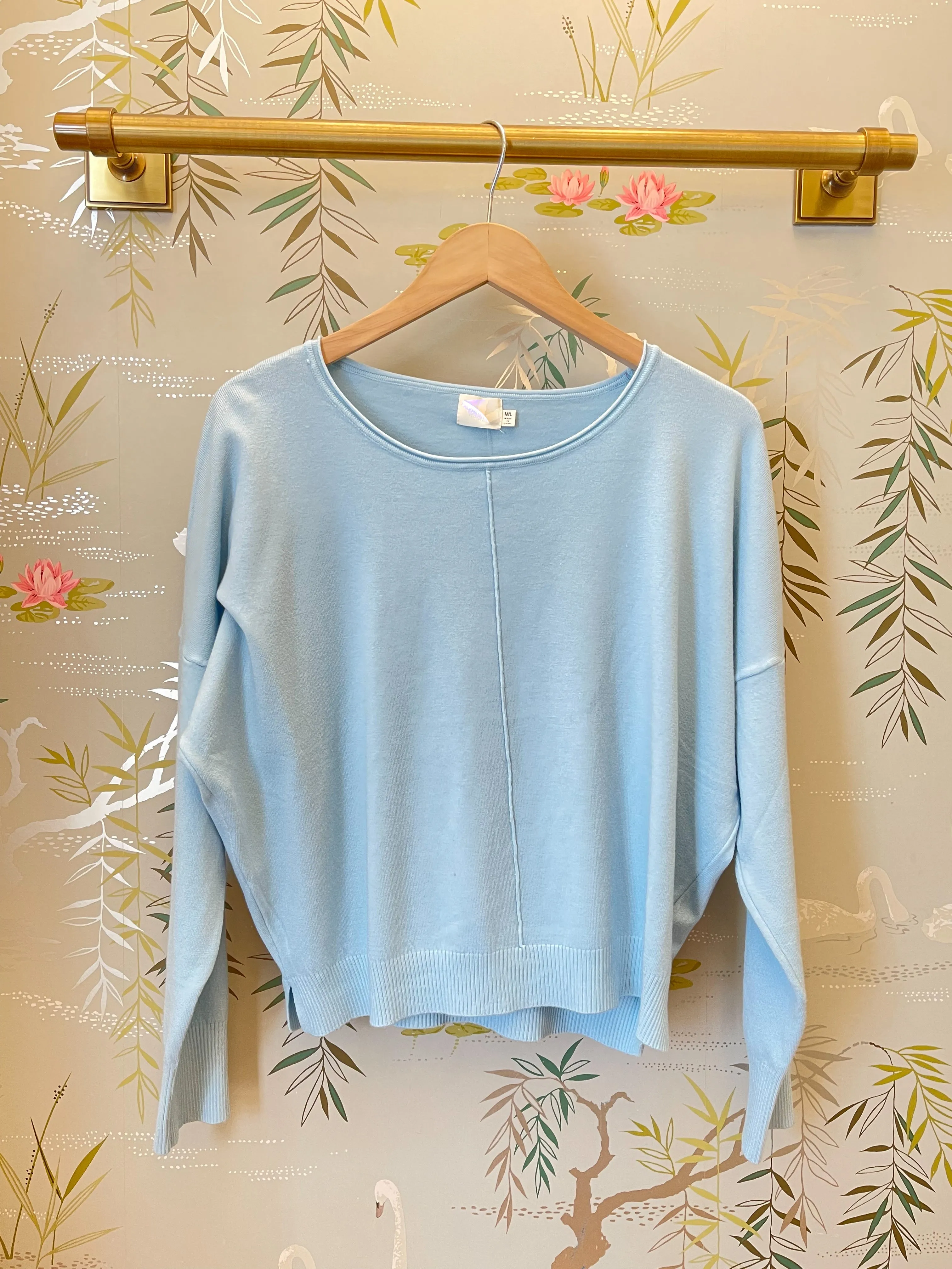 Andy Crew Neck - Sky