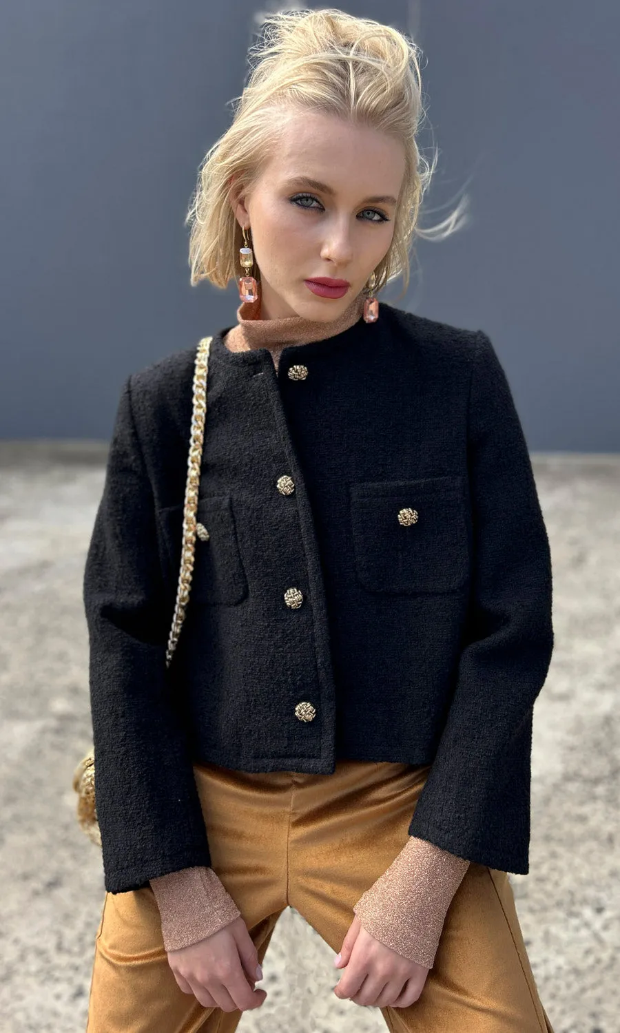 BA&SH Meredith Wool Jacket