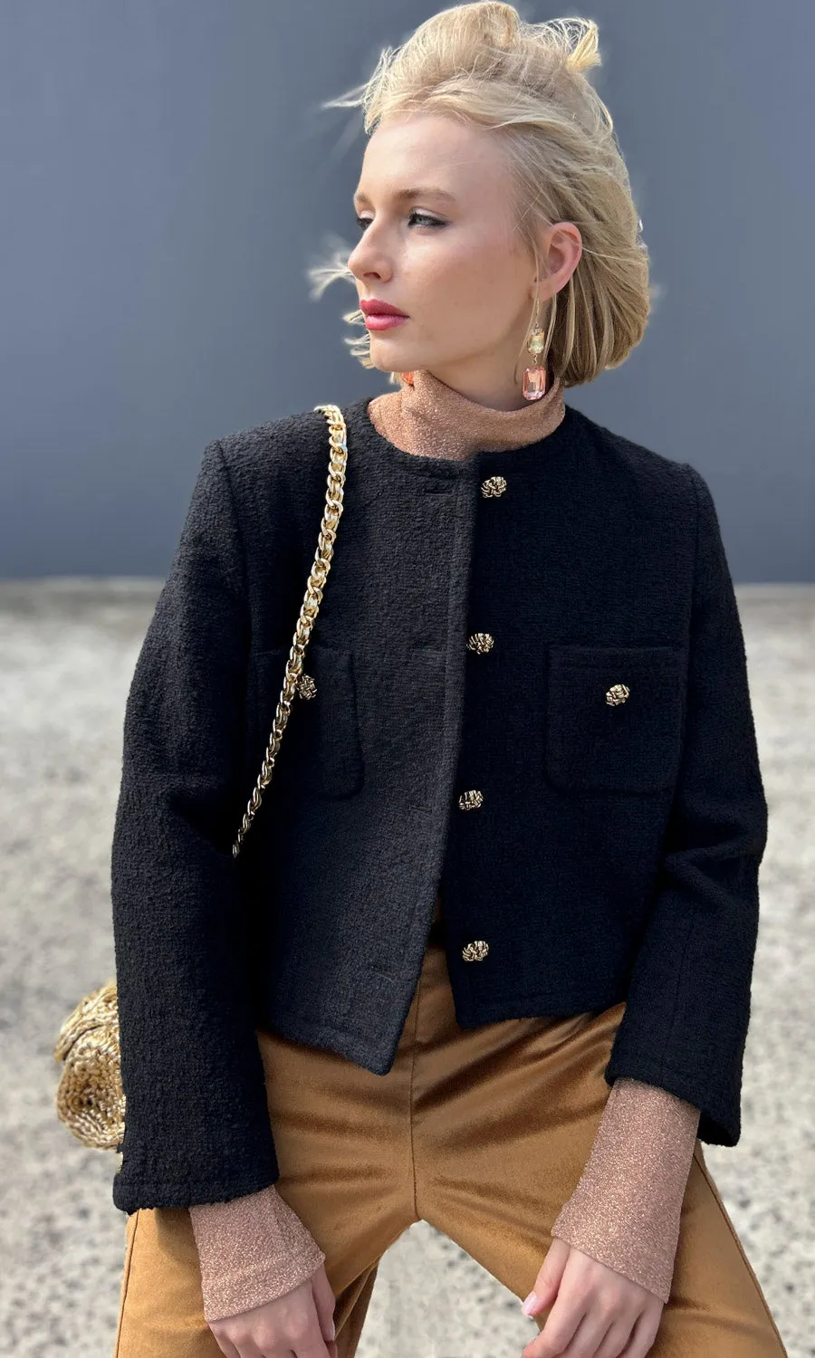 BA&SH Meredith Wool Jacket