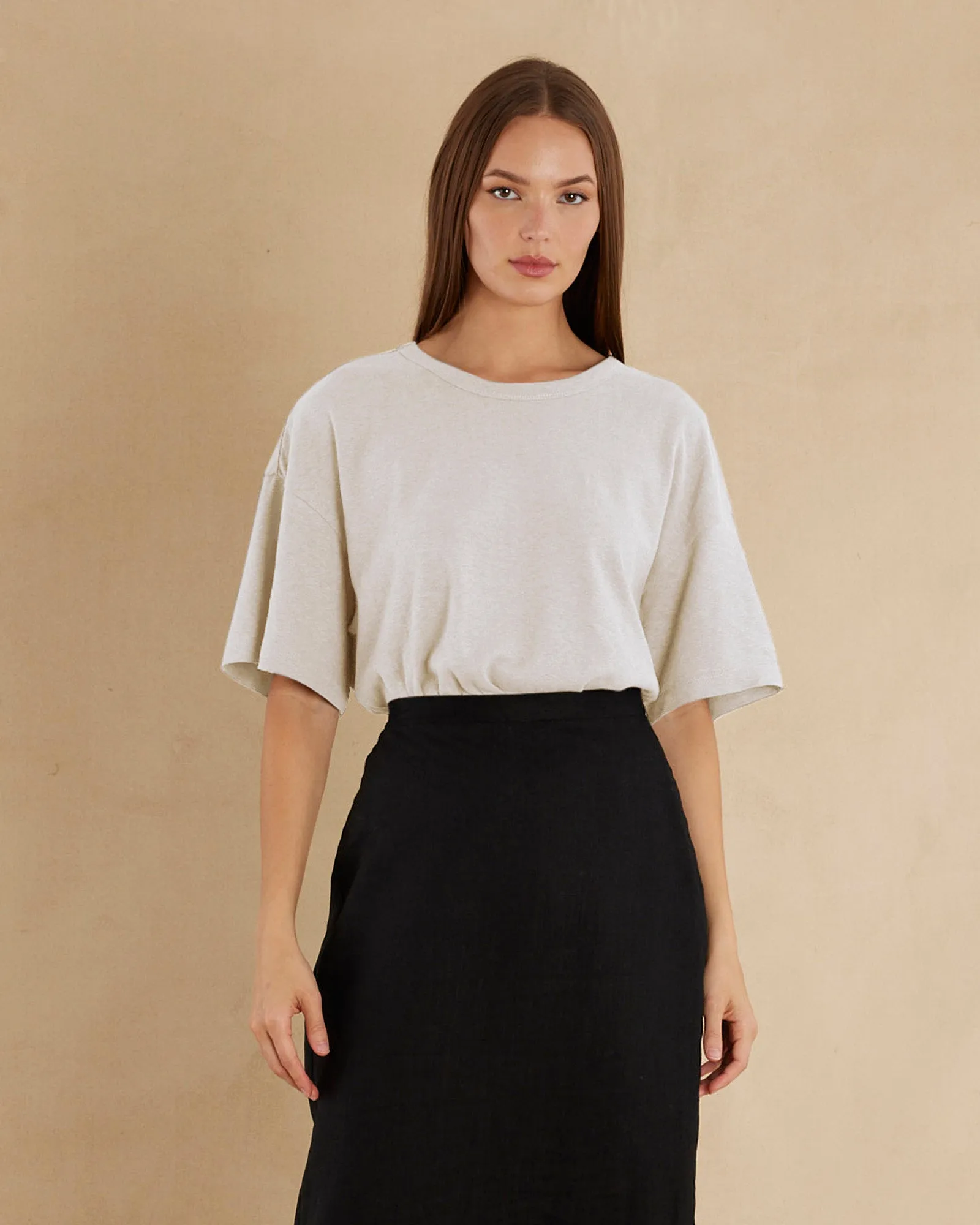 Bondi Crew Neck Tee - White
