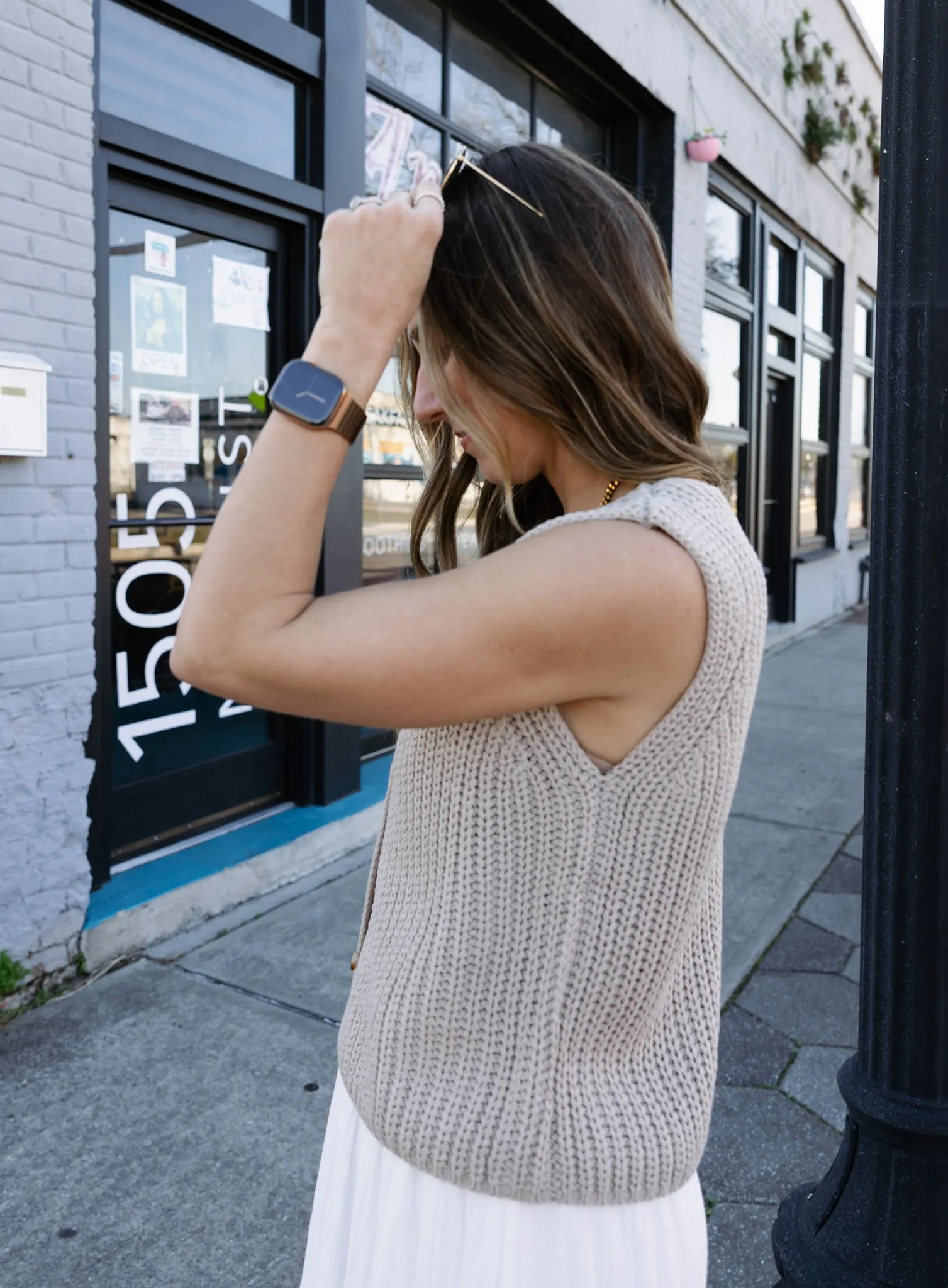 Breanne Sweater Tank - Final Sale