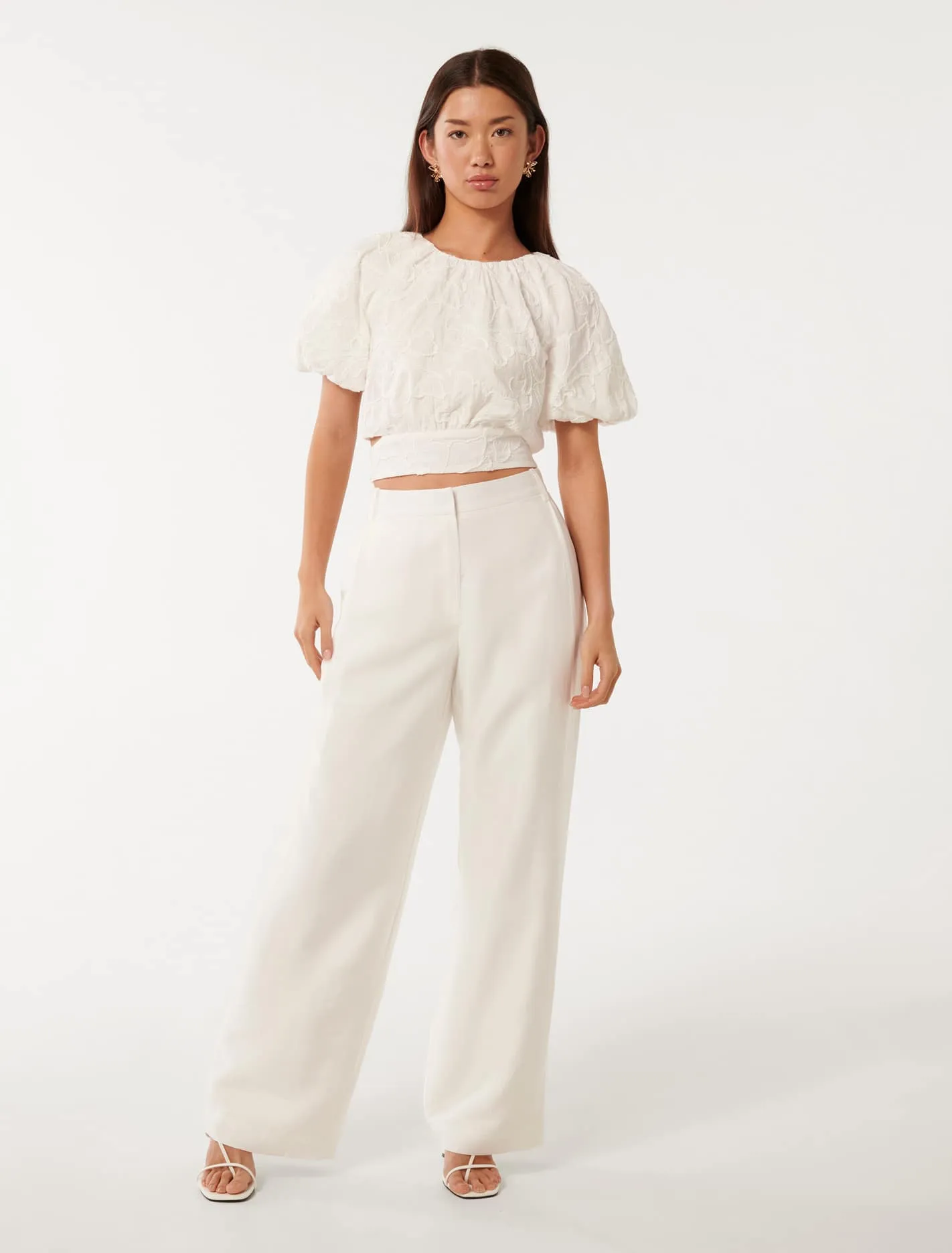Briony Bubble Sleeve Blouse