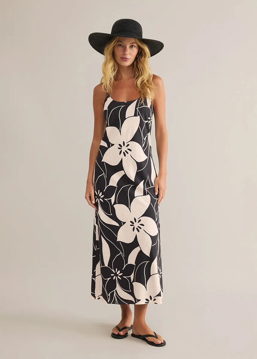 Cecily Madero Maxi Dress - Black