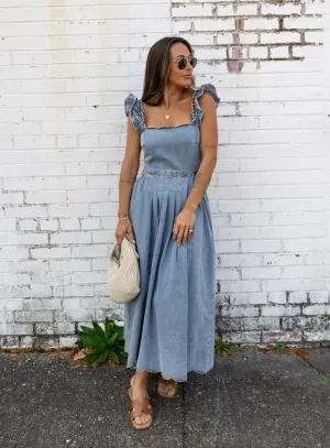 Dru Denim Midi Dress