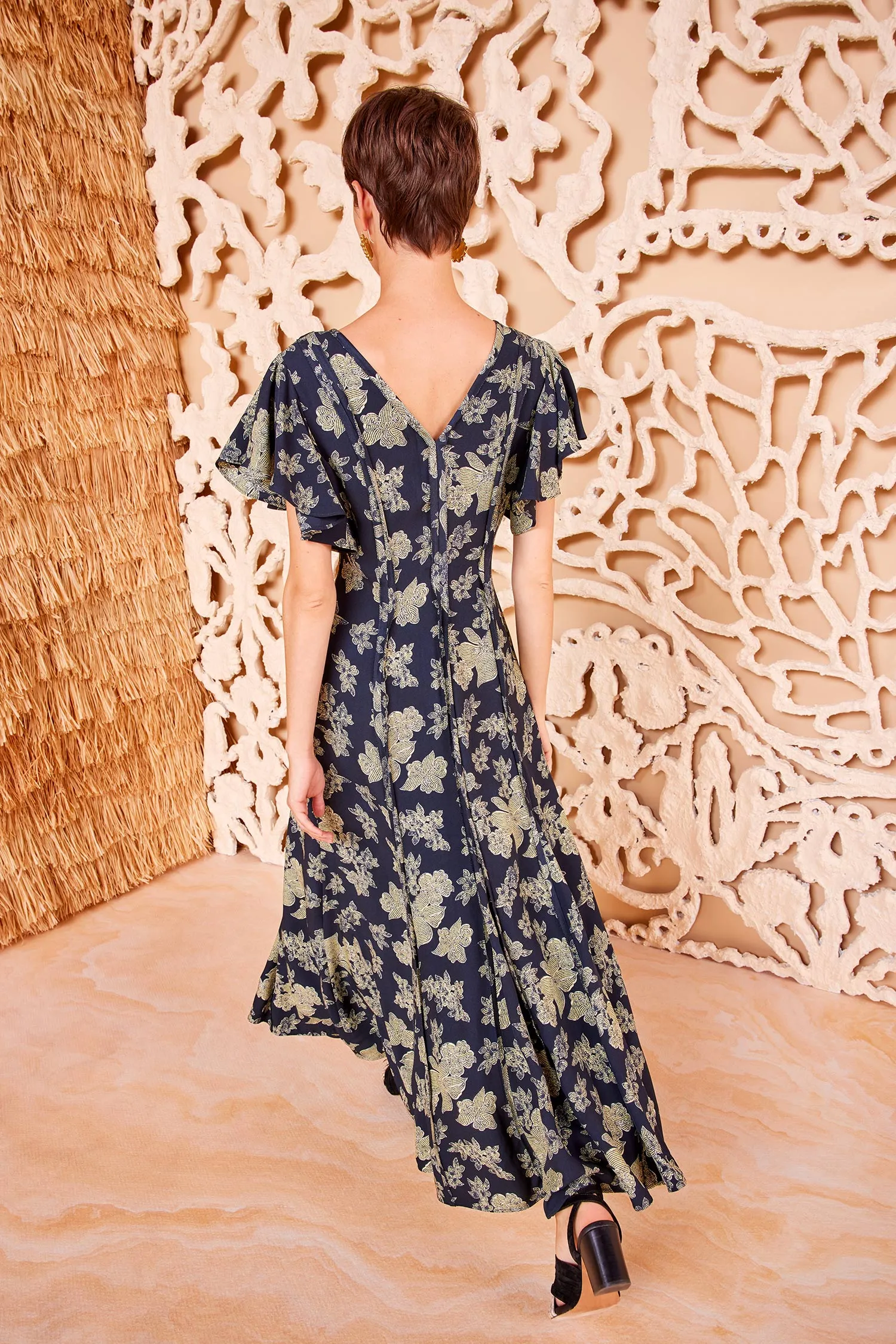 Evette Dress - Minuit