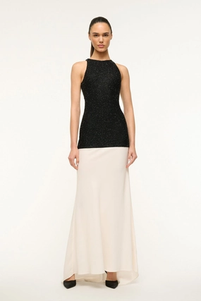 GABRIELLE DRESS | BLACK IVORY