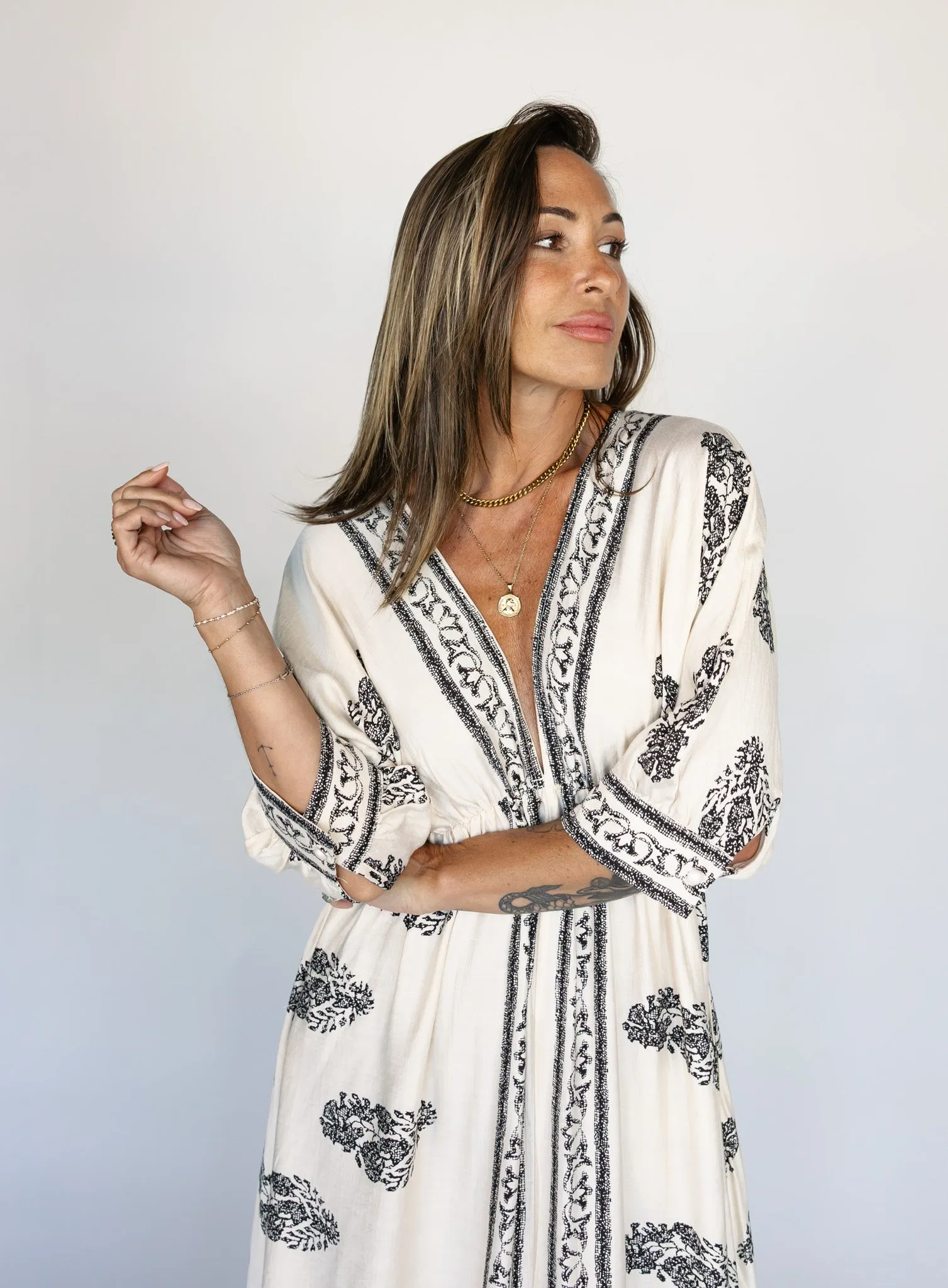 Halston Midi Dress