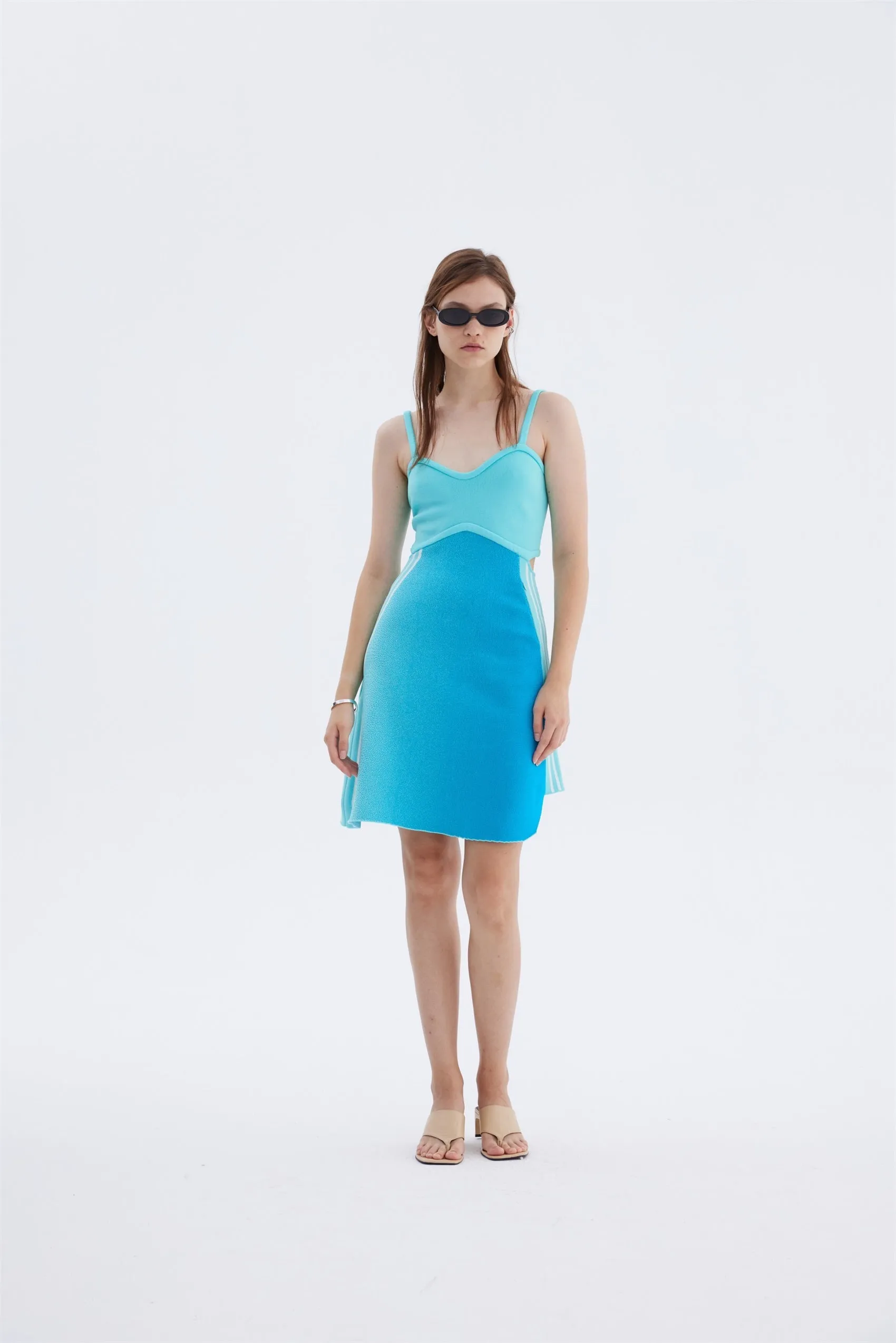 HARPER MINI TANK DRESS WITH SIDE POCKET