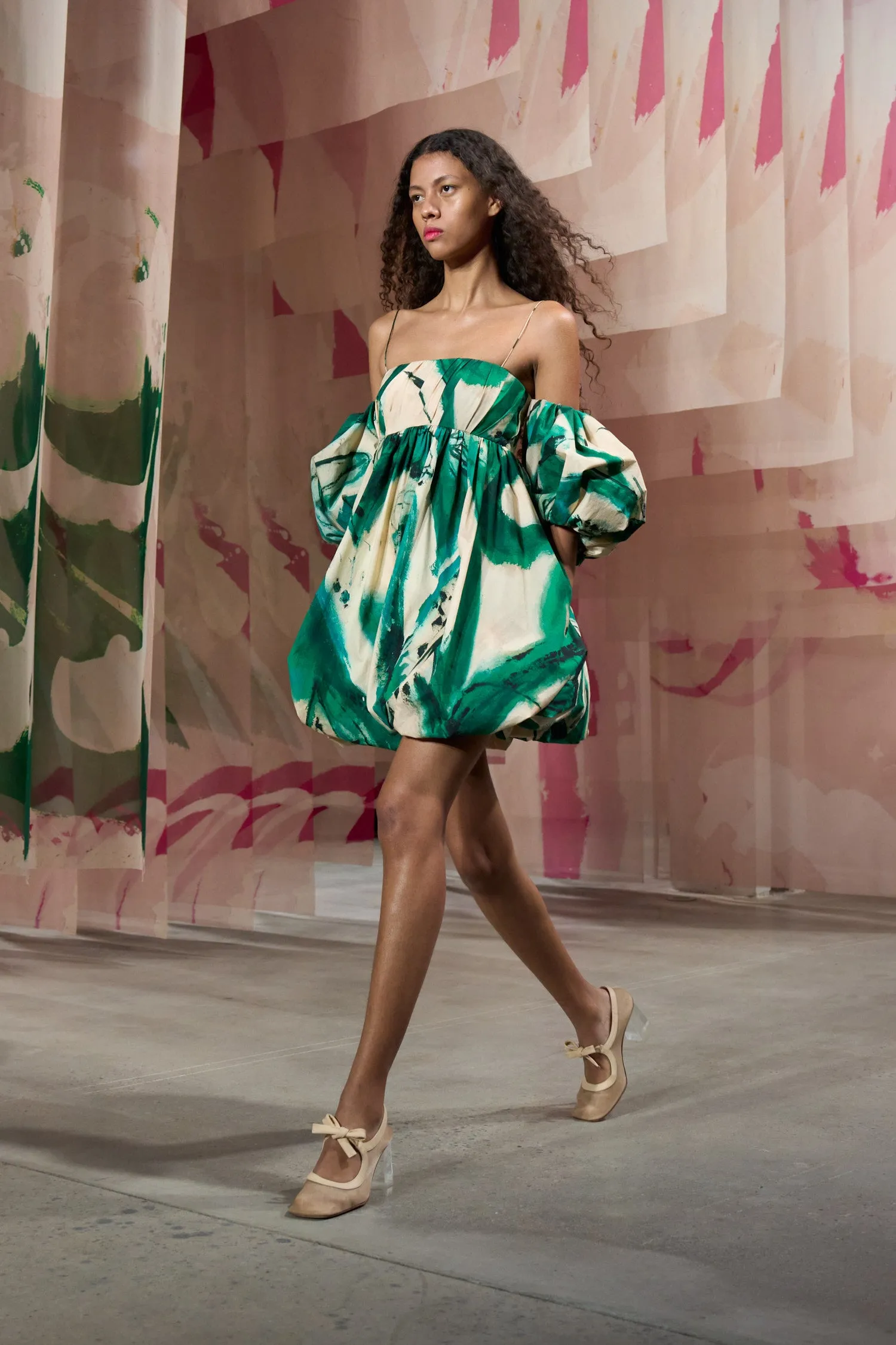 Hartigan Dress - Portrait In Green