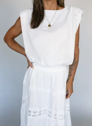 Jori Bubble Hem Top
