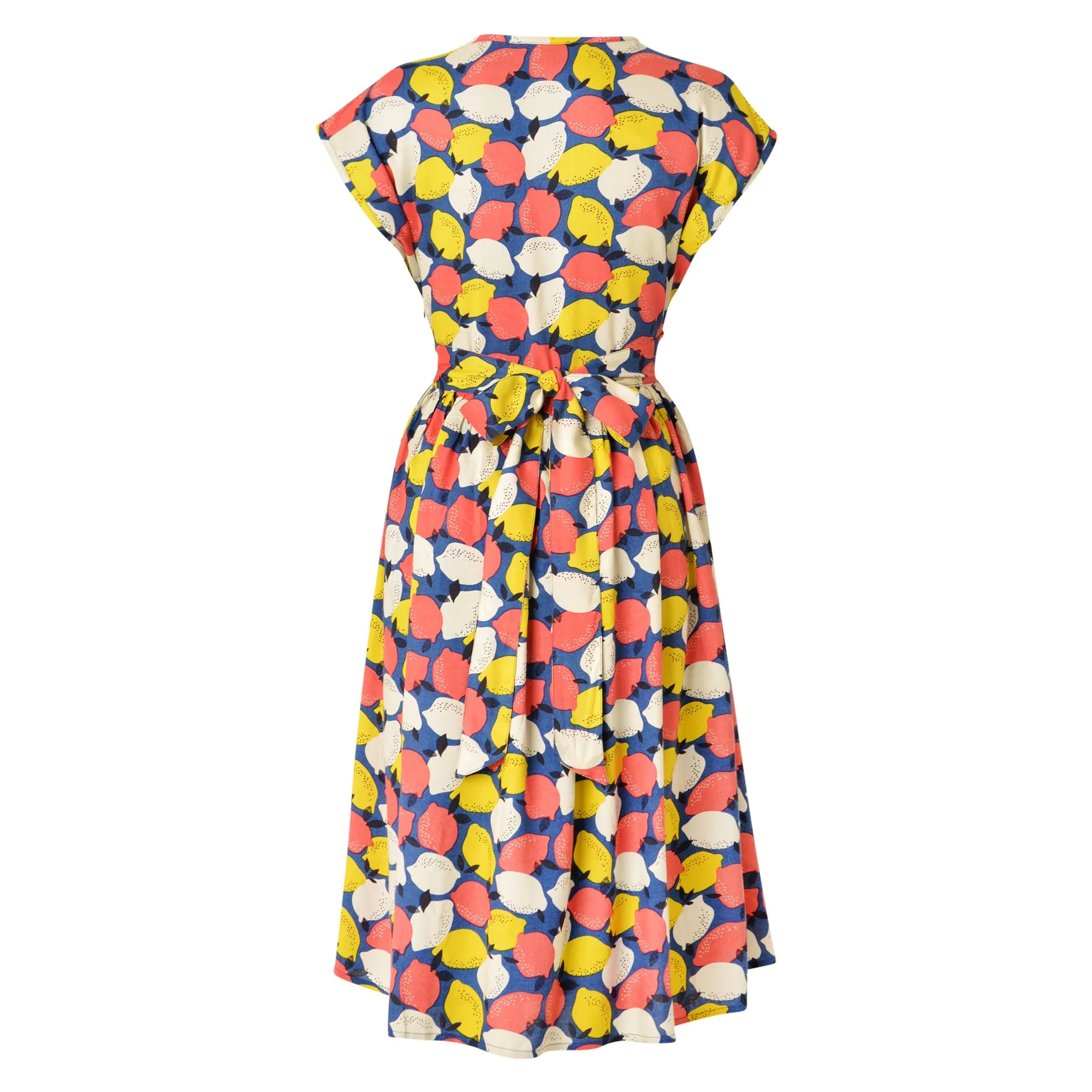 Lemonade Dress Navy Multi