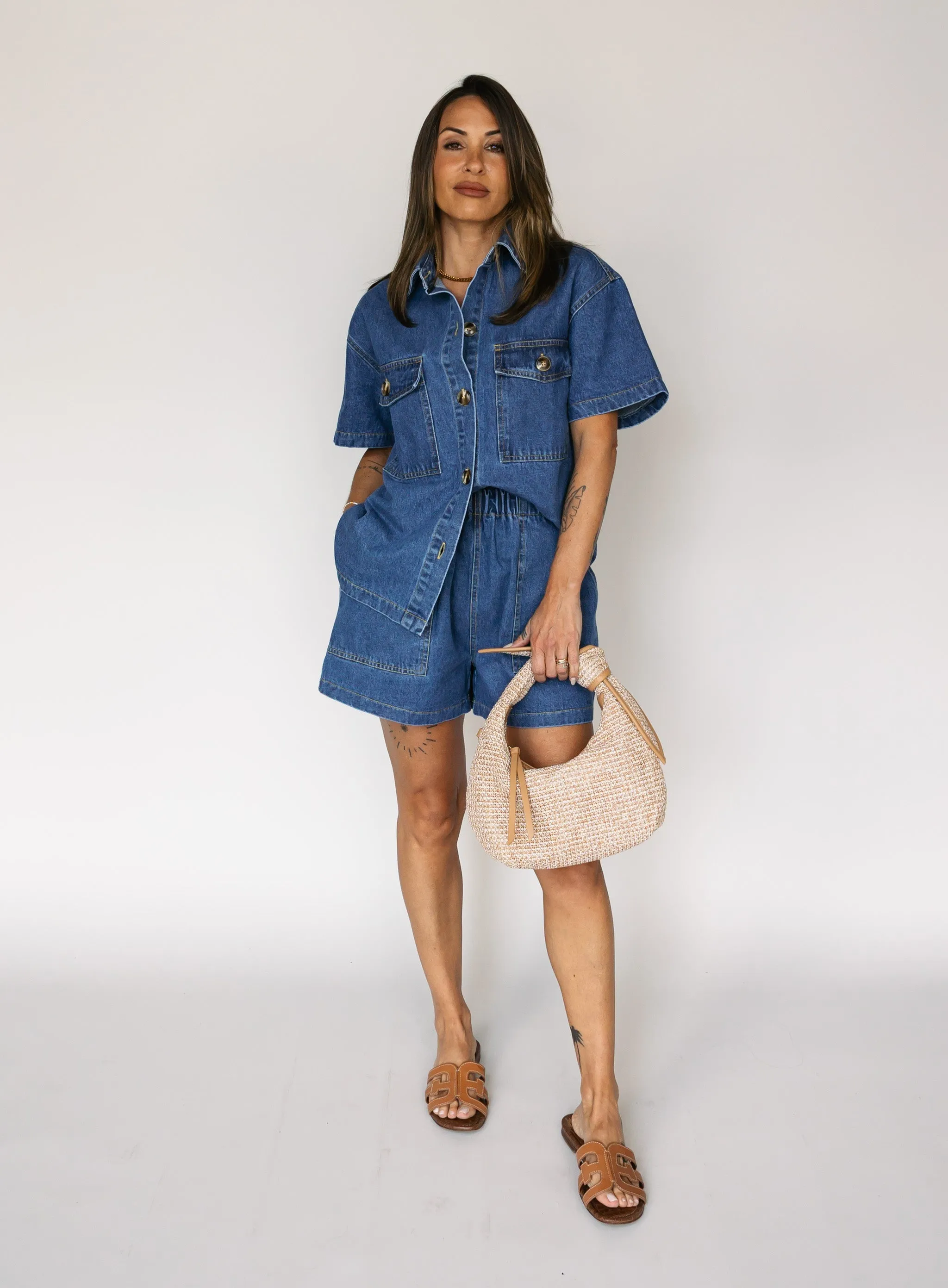 Melody Denim Shorts