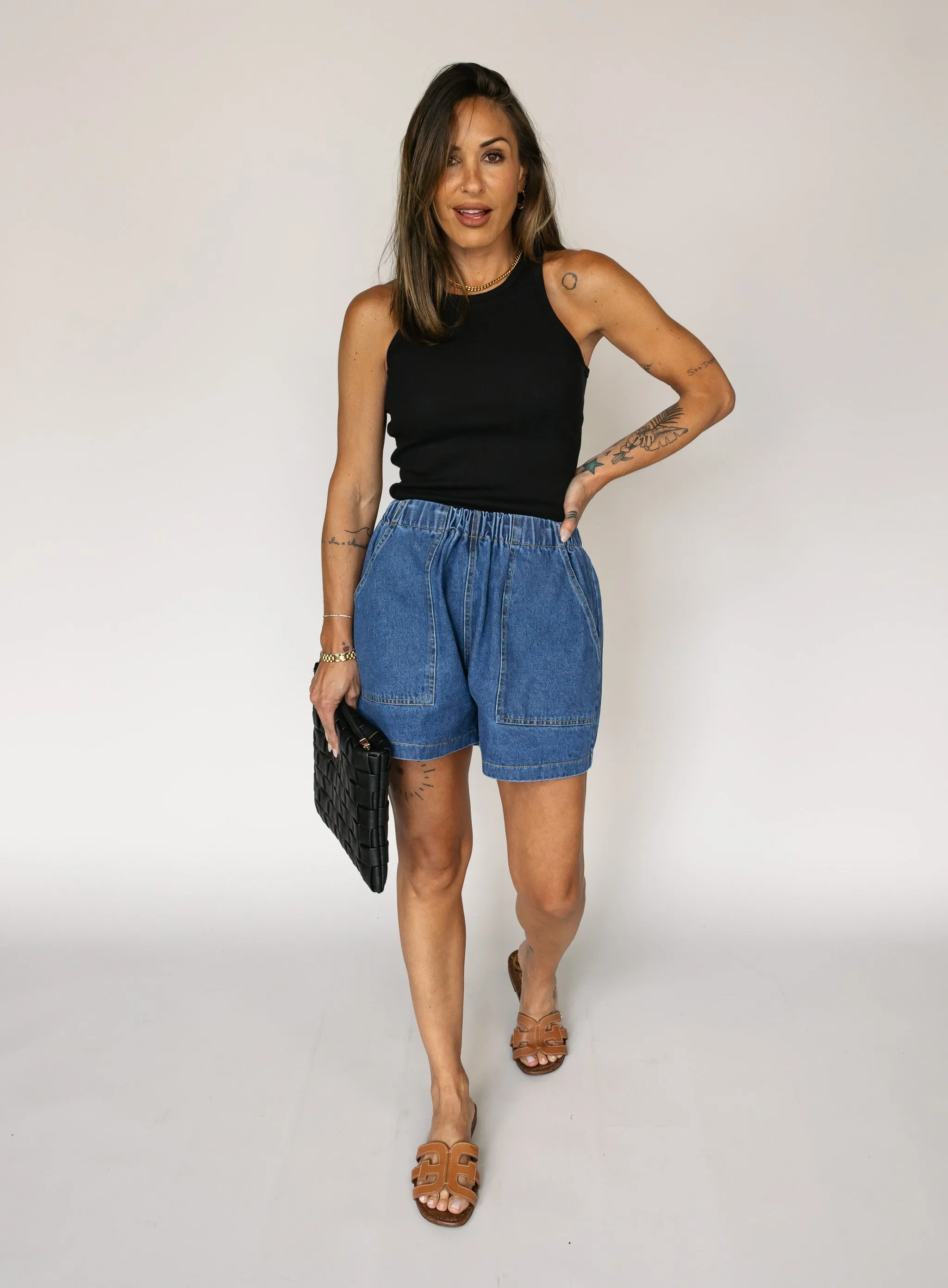 Melody Denim Shorts