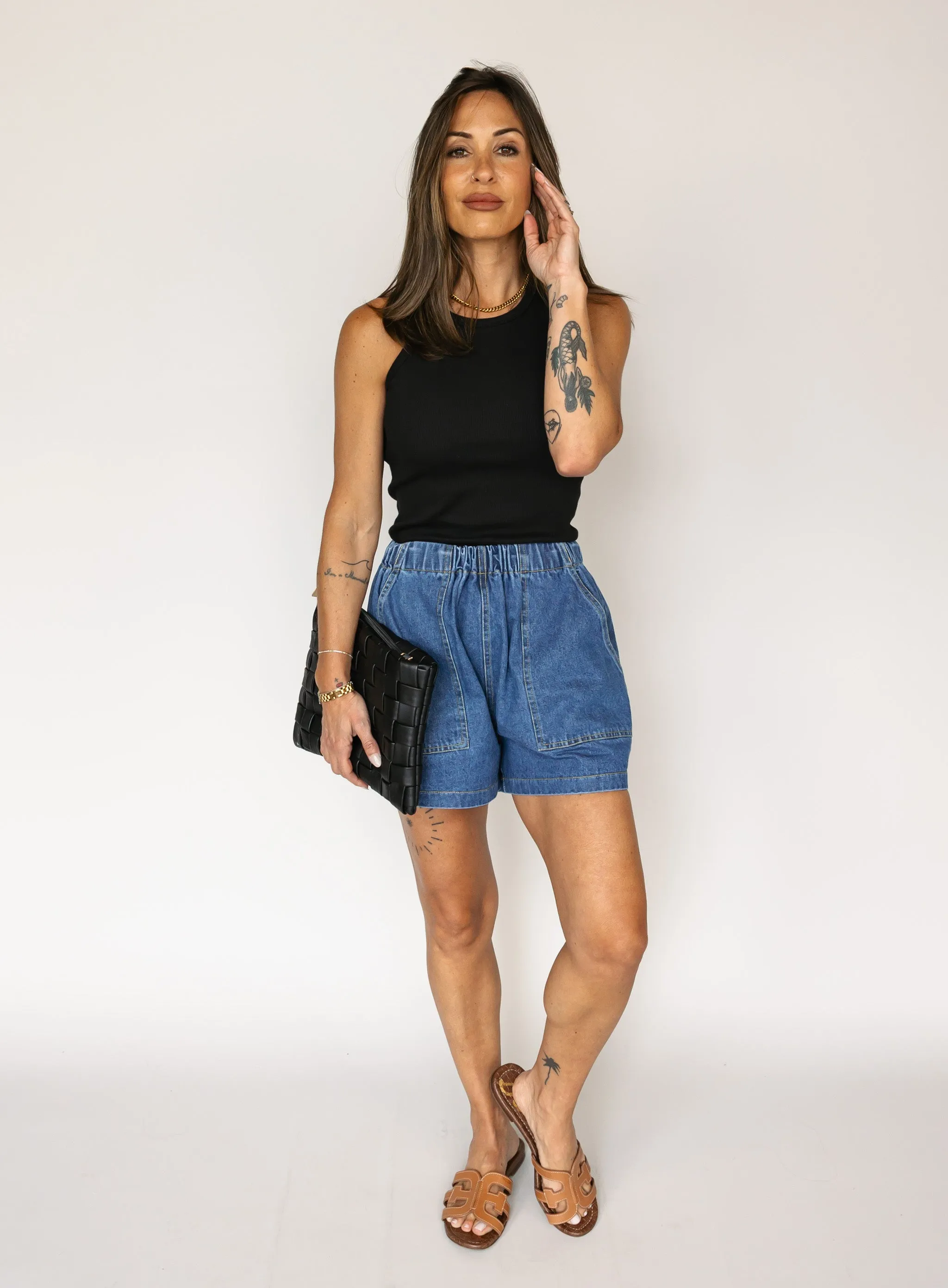Melody Denim Shorts