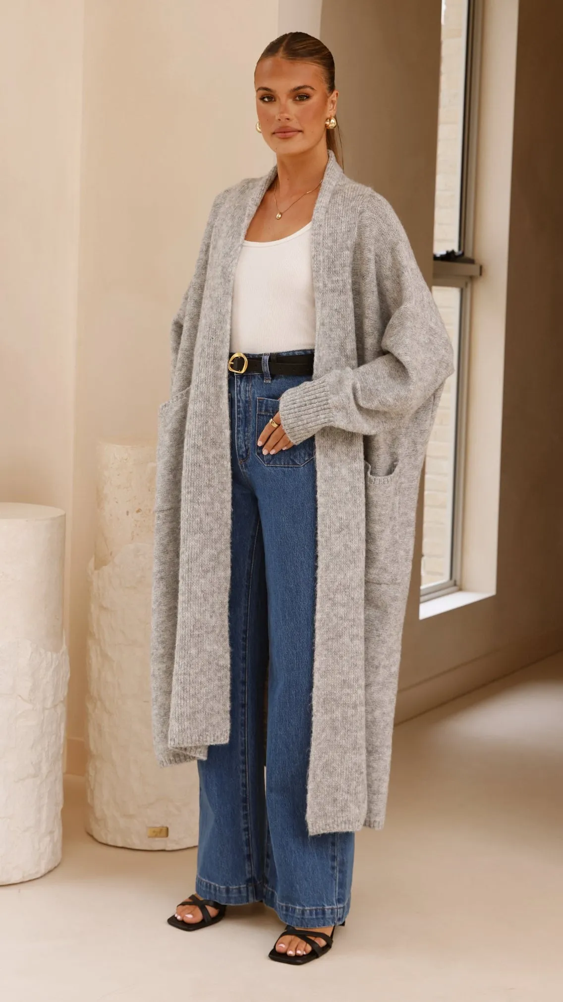 Myra Cardigan - Grey