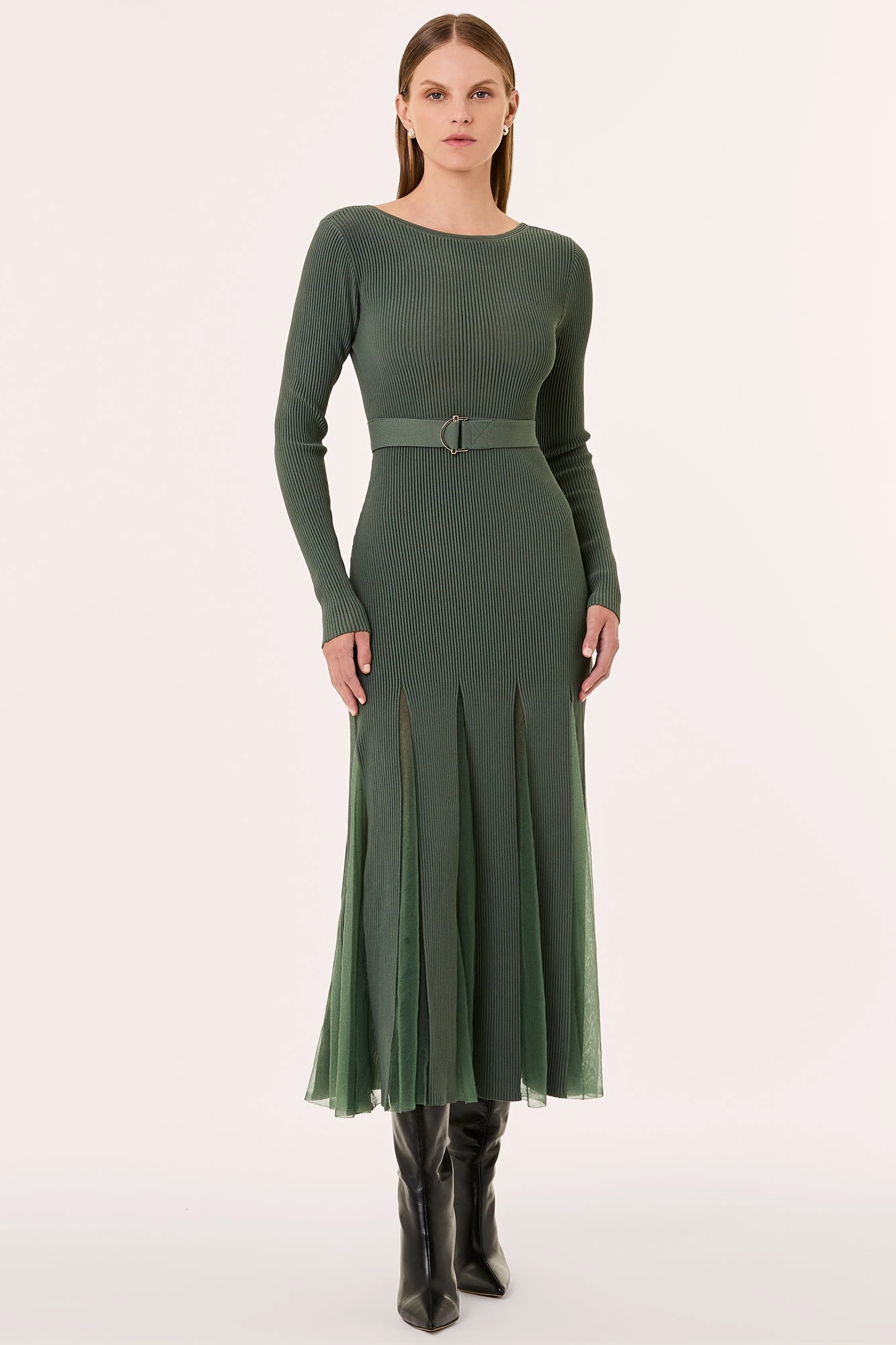 OLYMPIA DRESS - SLATE