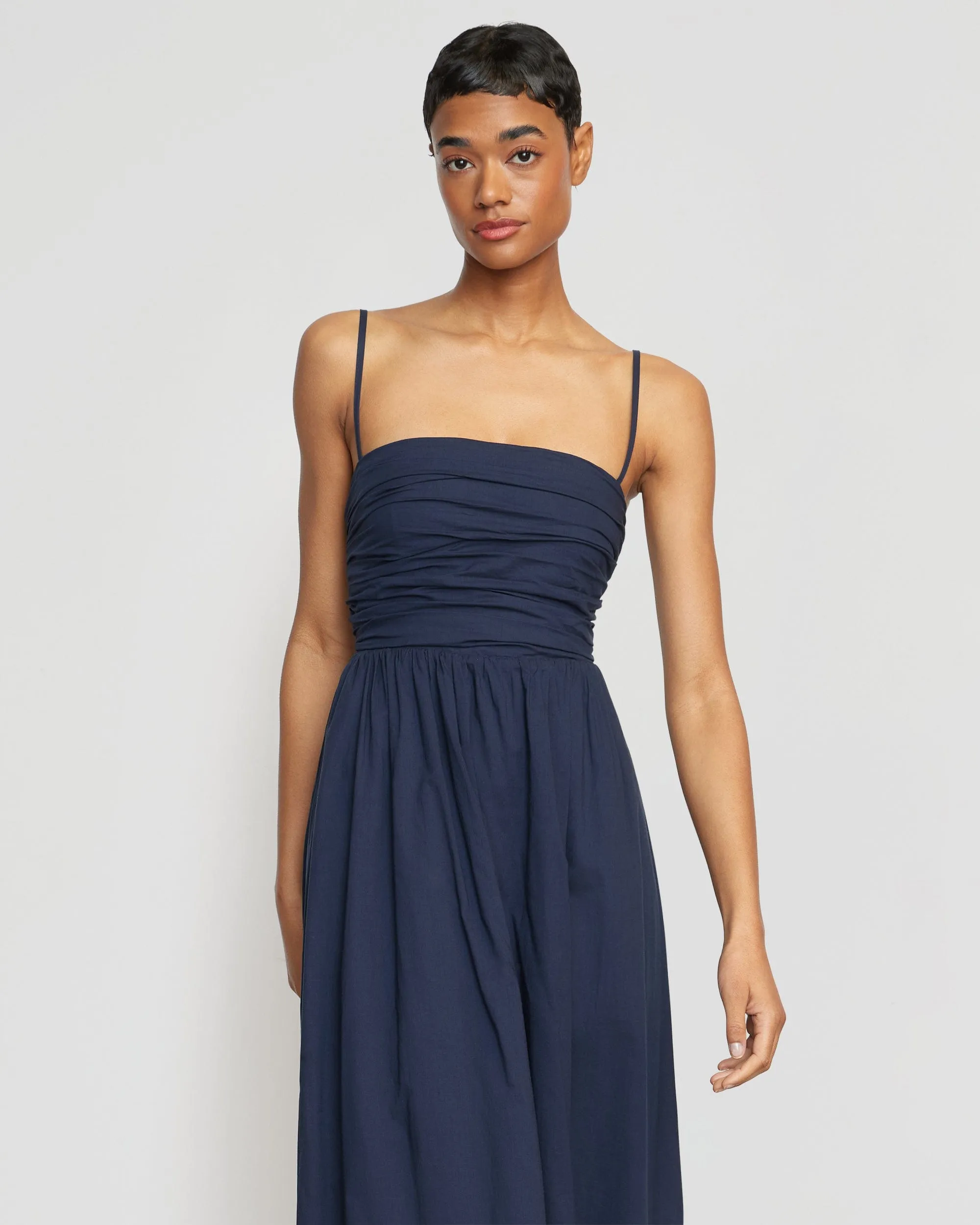 Ophelia Ruched Maxi Dress