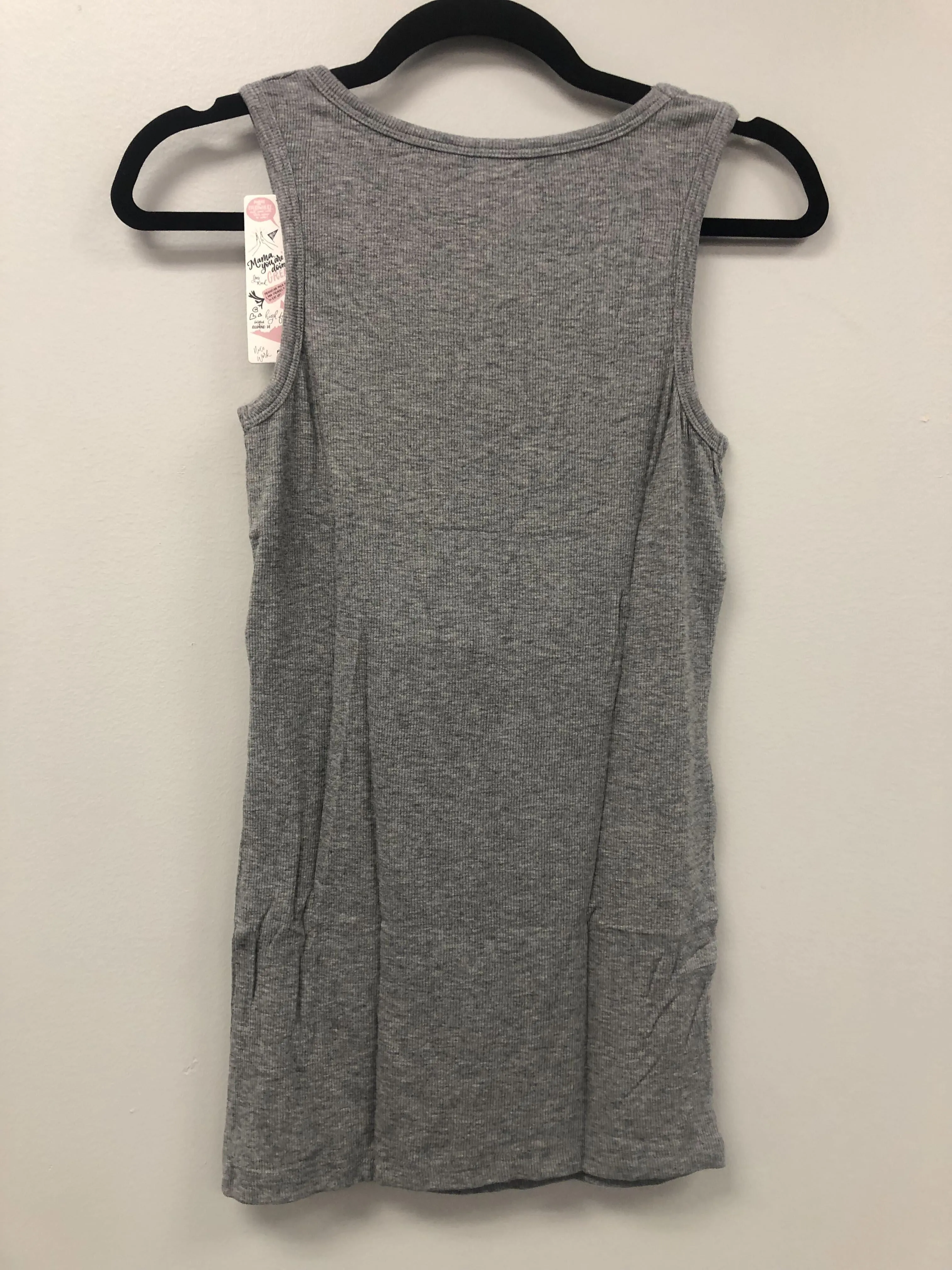 Outlet 5914 - Latched Mama Ribbed Nursing Tank - Cloud - Extra Extra Small