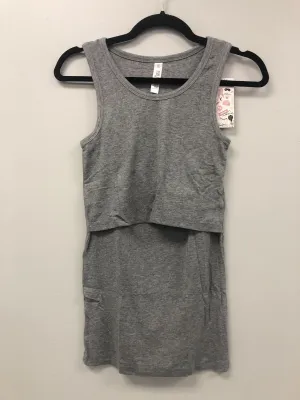 Outlet 5914 - Latched Mama Ribbed Nursing Tank - Cloud - Extra Extra Small