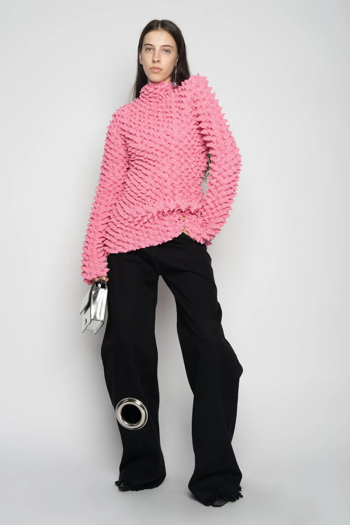 PINK SPIKE TOP