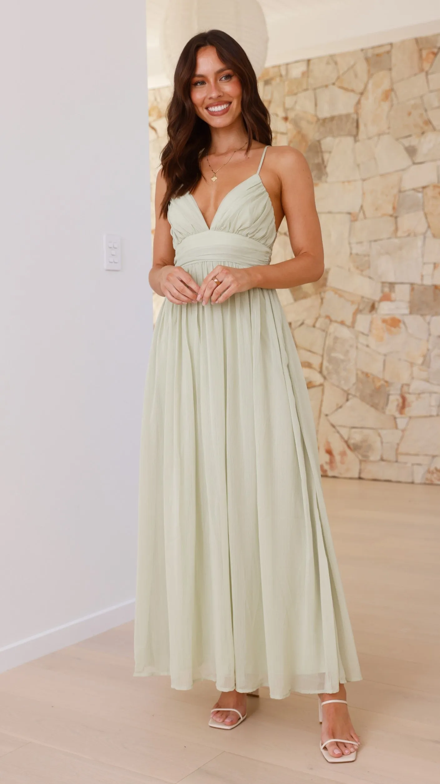 Raeanne Maxi Dress - Sage