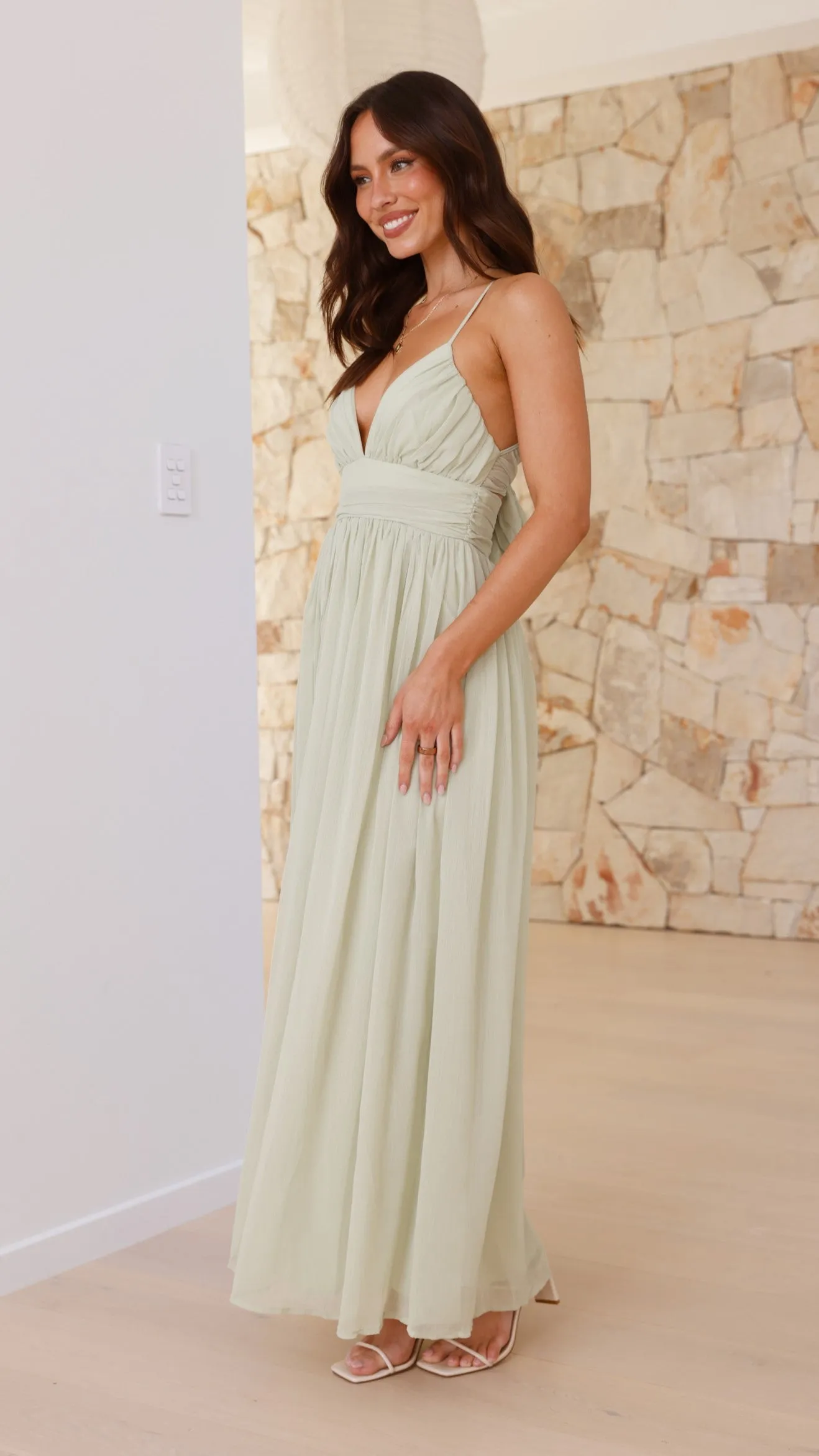 Raeanne Maxi Dress - Sage