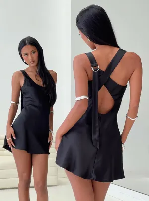 Sama Mini Dress Black
