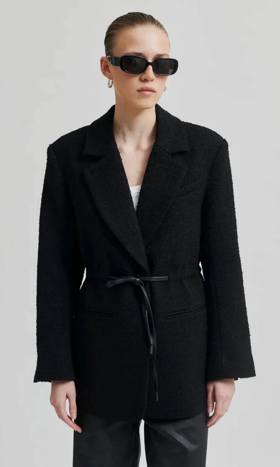 Second Female Josa Boucle Blazer