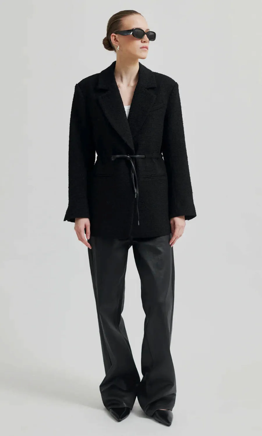 Second Female Josa Boucle Blazer