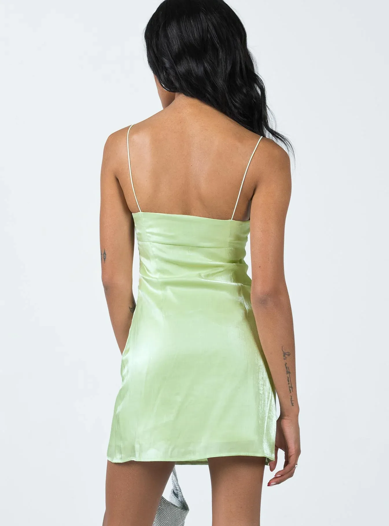 Simmons Mini Dress Green