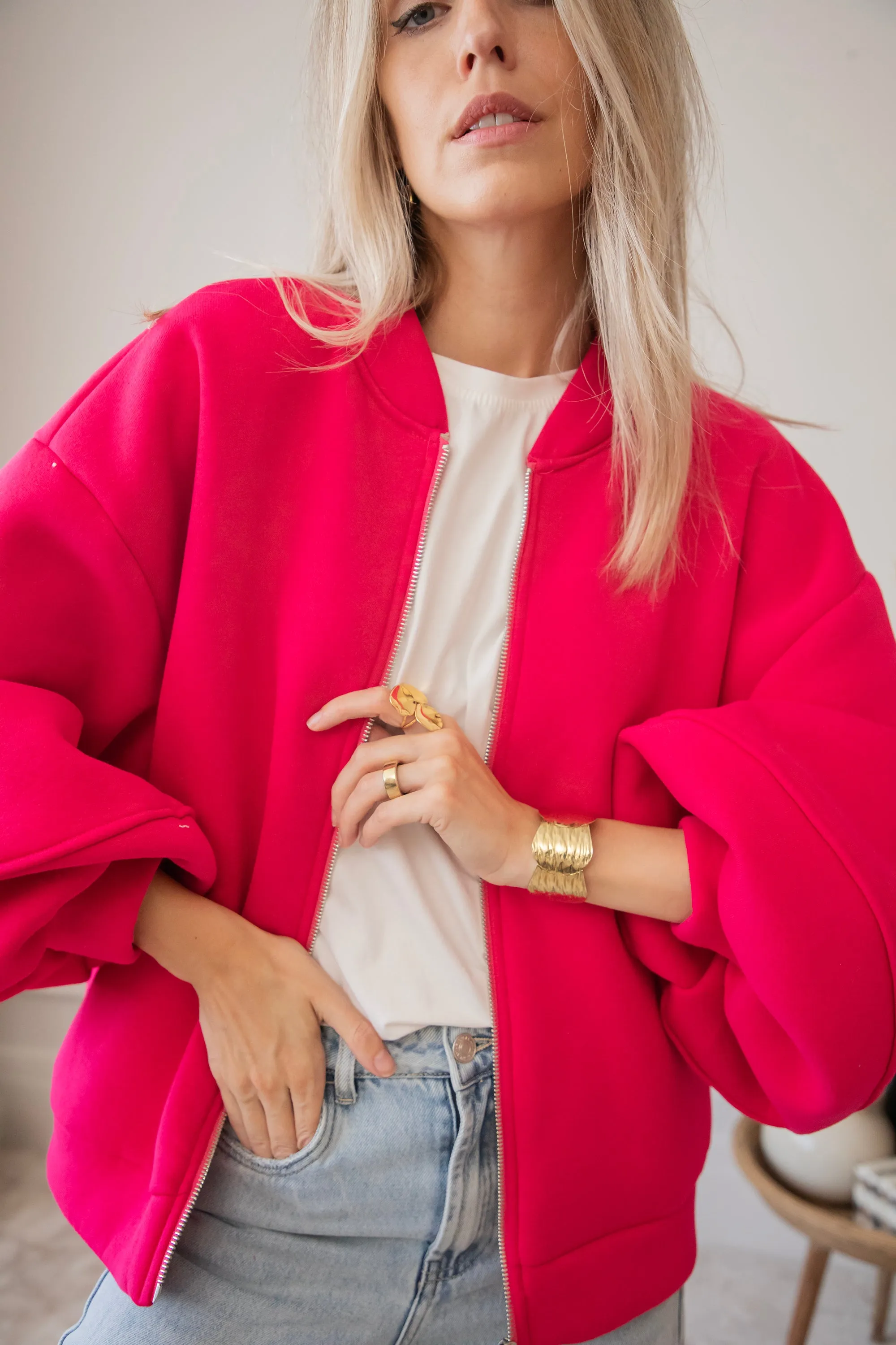 Snuggle Up Fuchsia - Vest