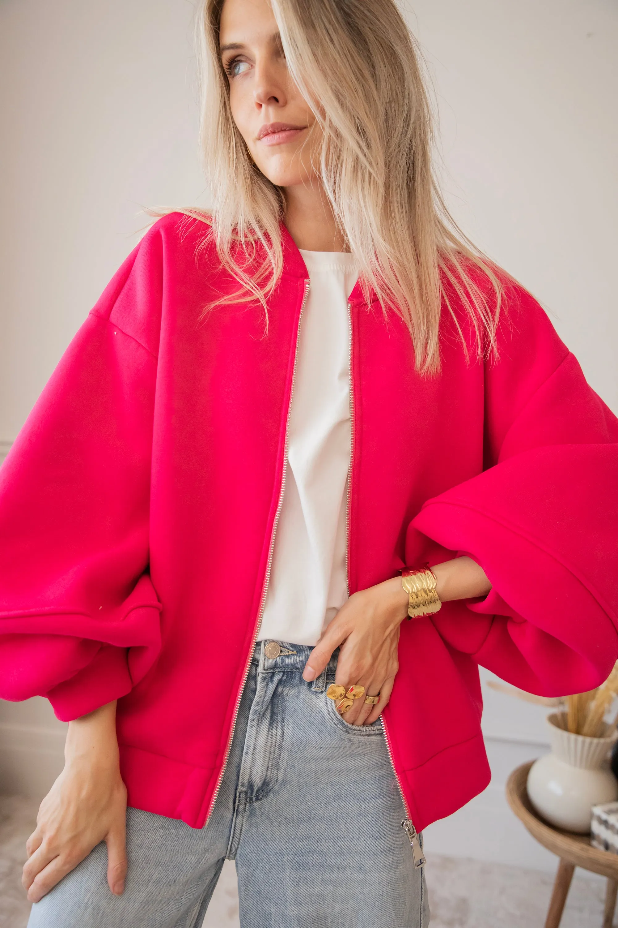 Snuggle Up Fuchsia - Vest