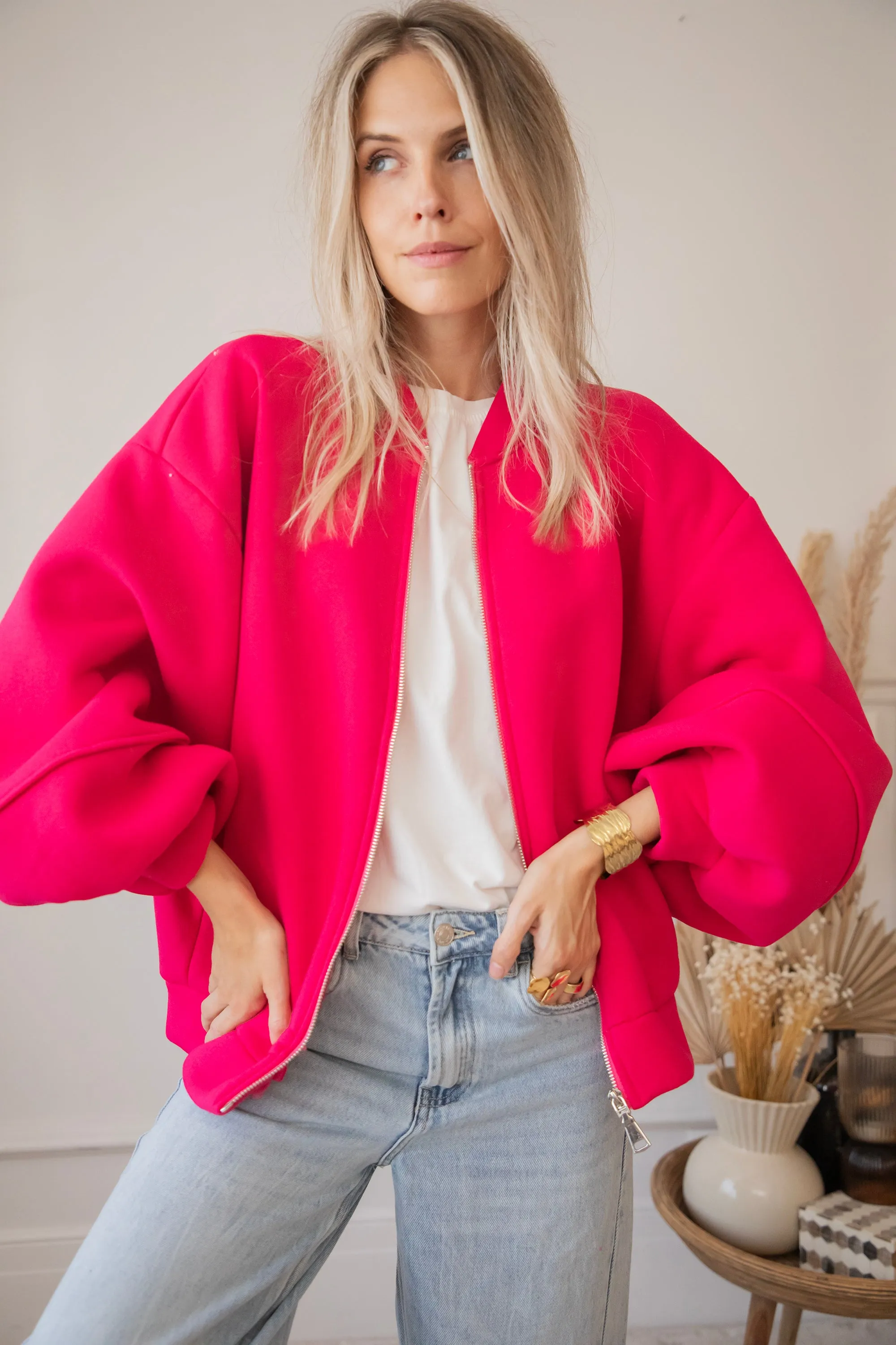 Snuggle Up Fuchsia - Vest