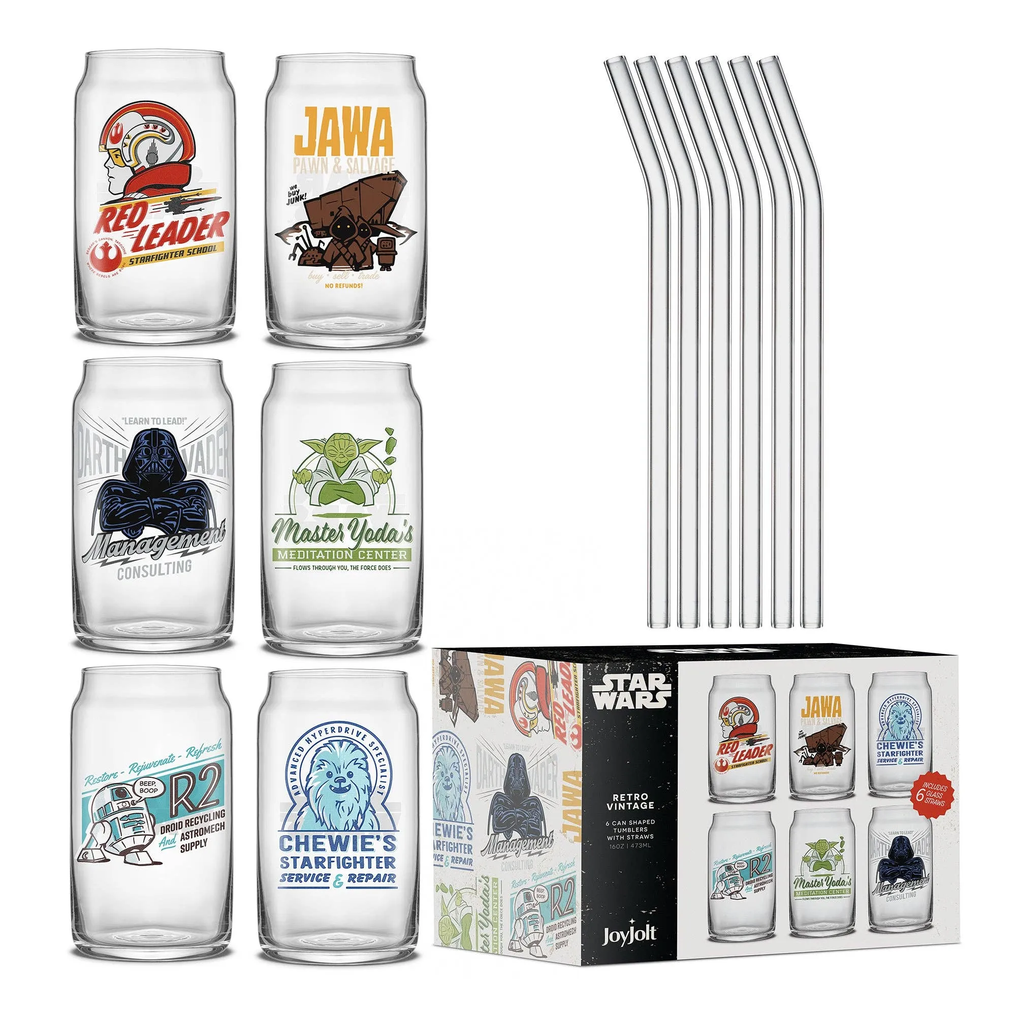 Star Wars™ Retro Vintage Tumbler Glasses