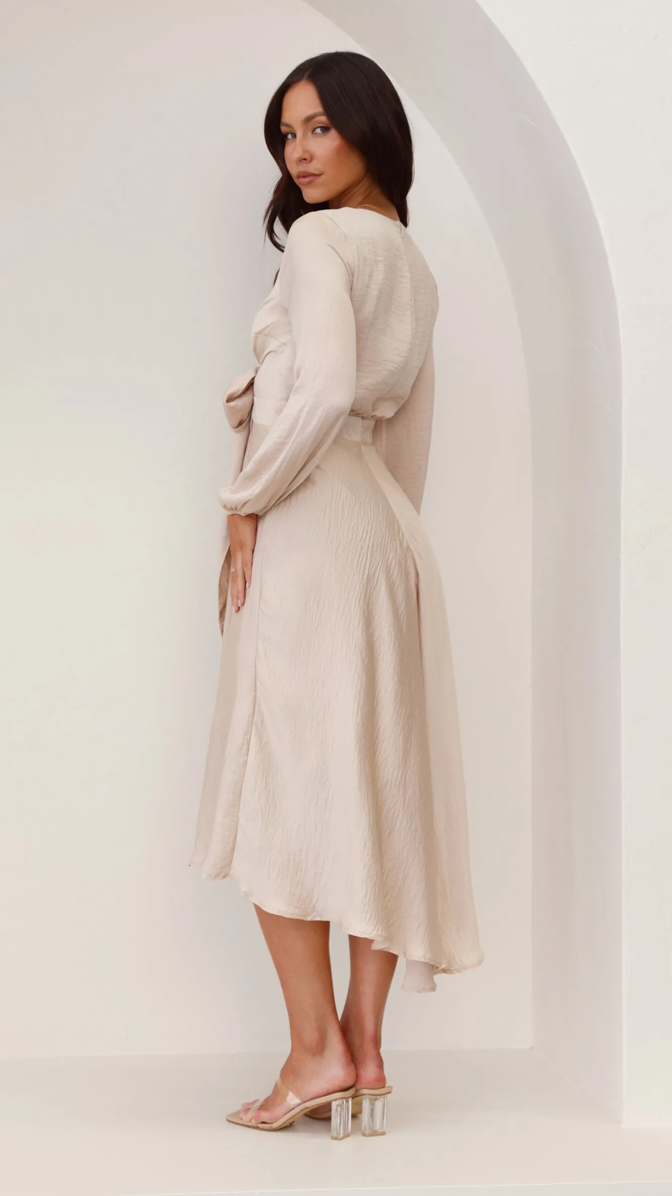 Starry Nights Dress - Champagne
