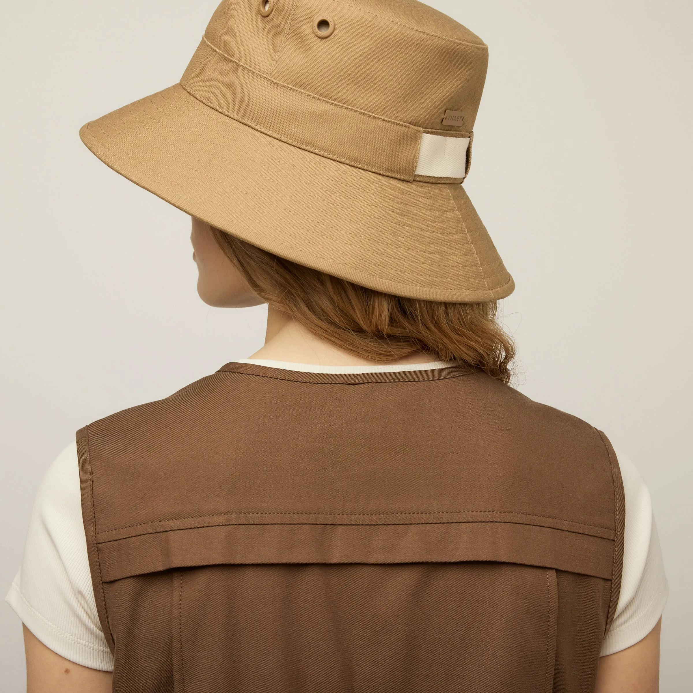 Tencel Cotton Safari Vest Dress