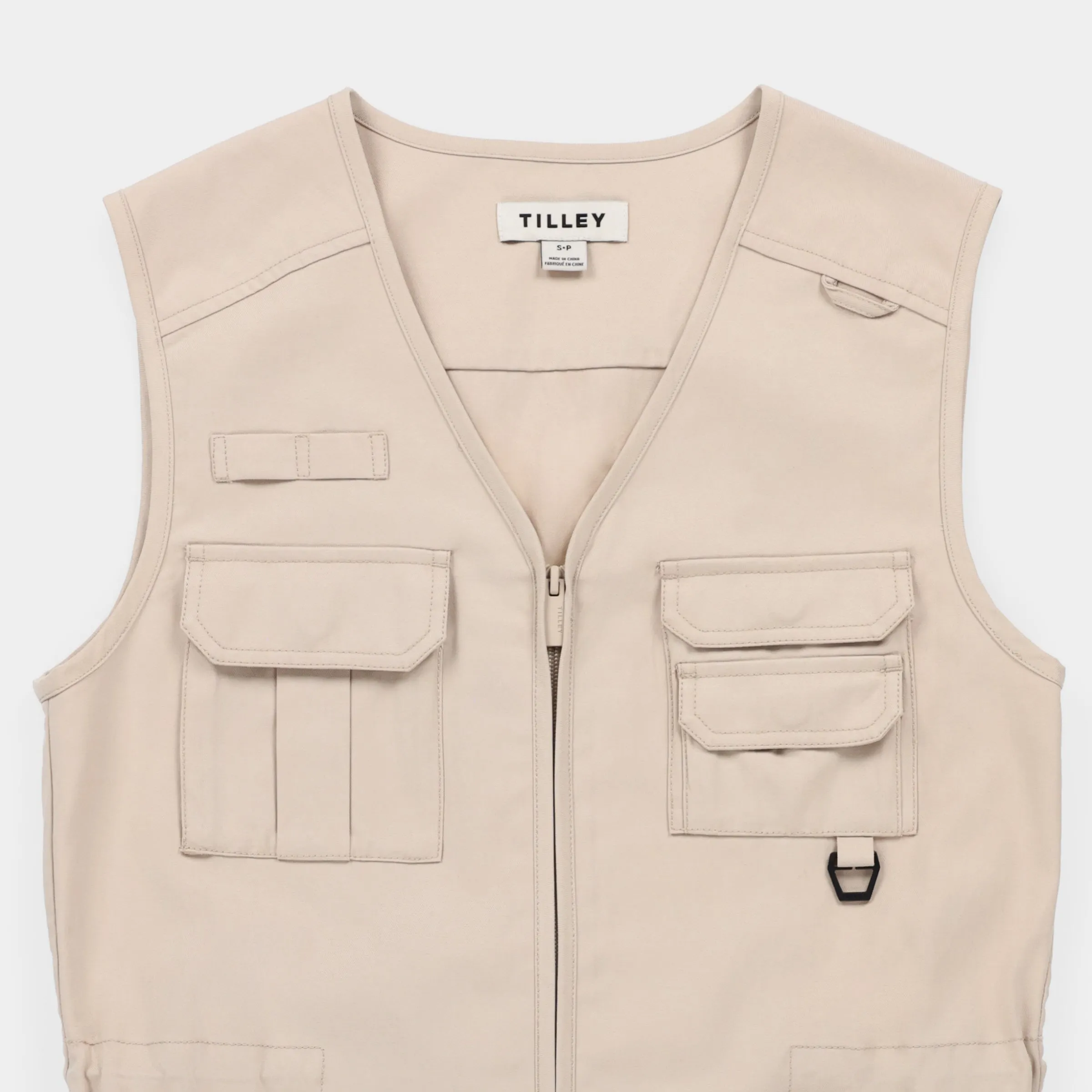 Tencel Cotton Safari Vest Dress