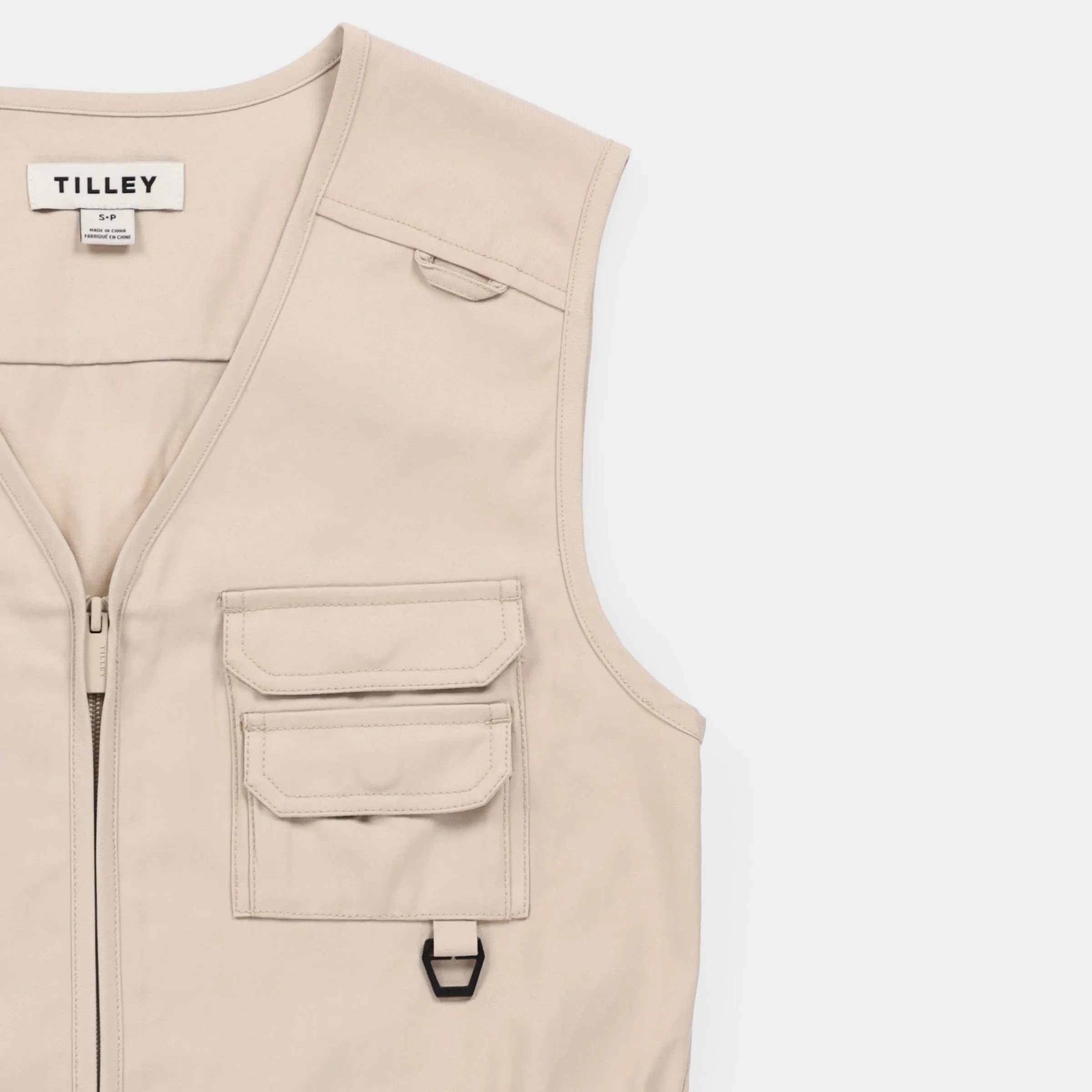 Tencel Cotton Safari Vest Dress