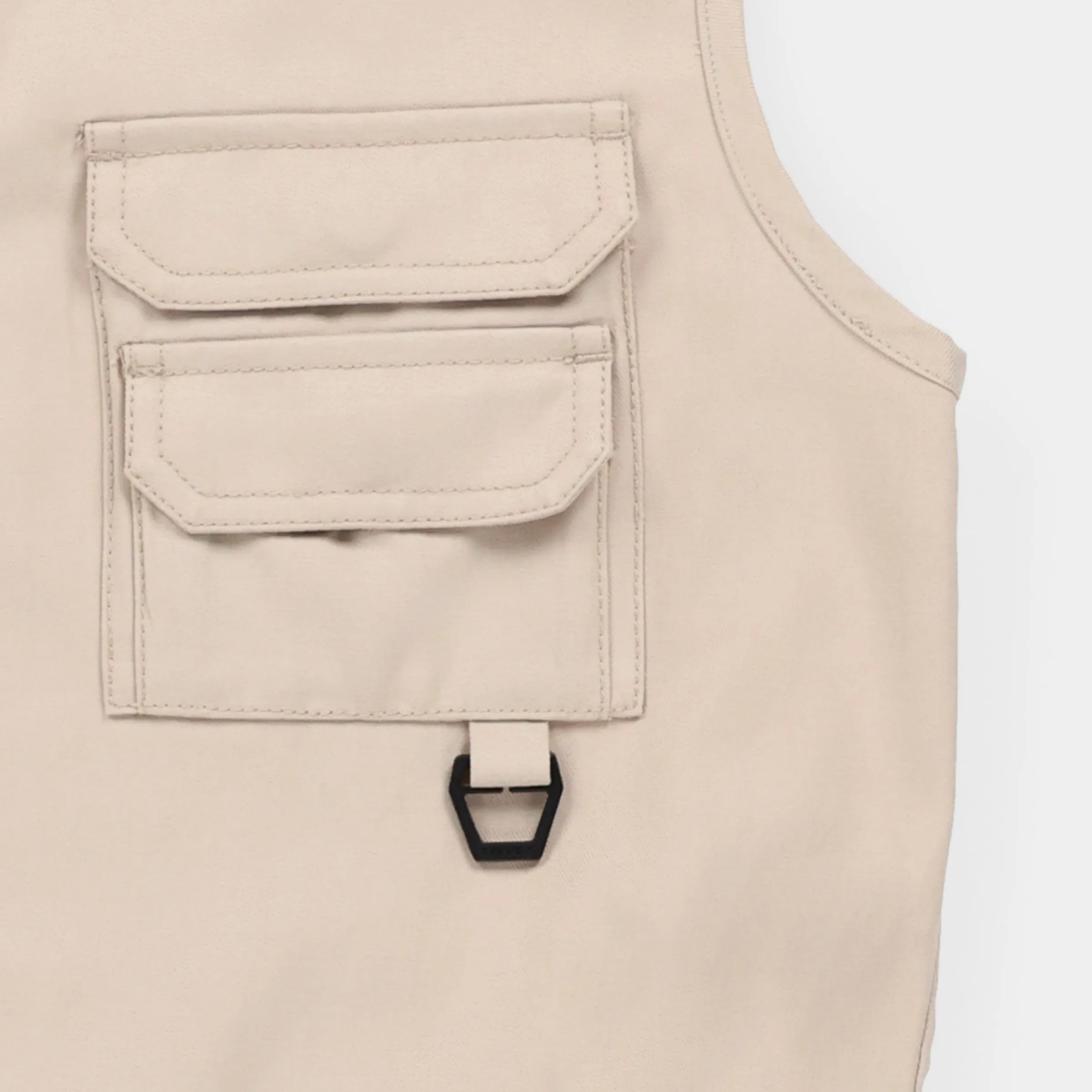 Tencel Cotton Safari Vest Dress