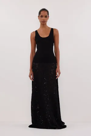 TROY BLACK KNIT TANK