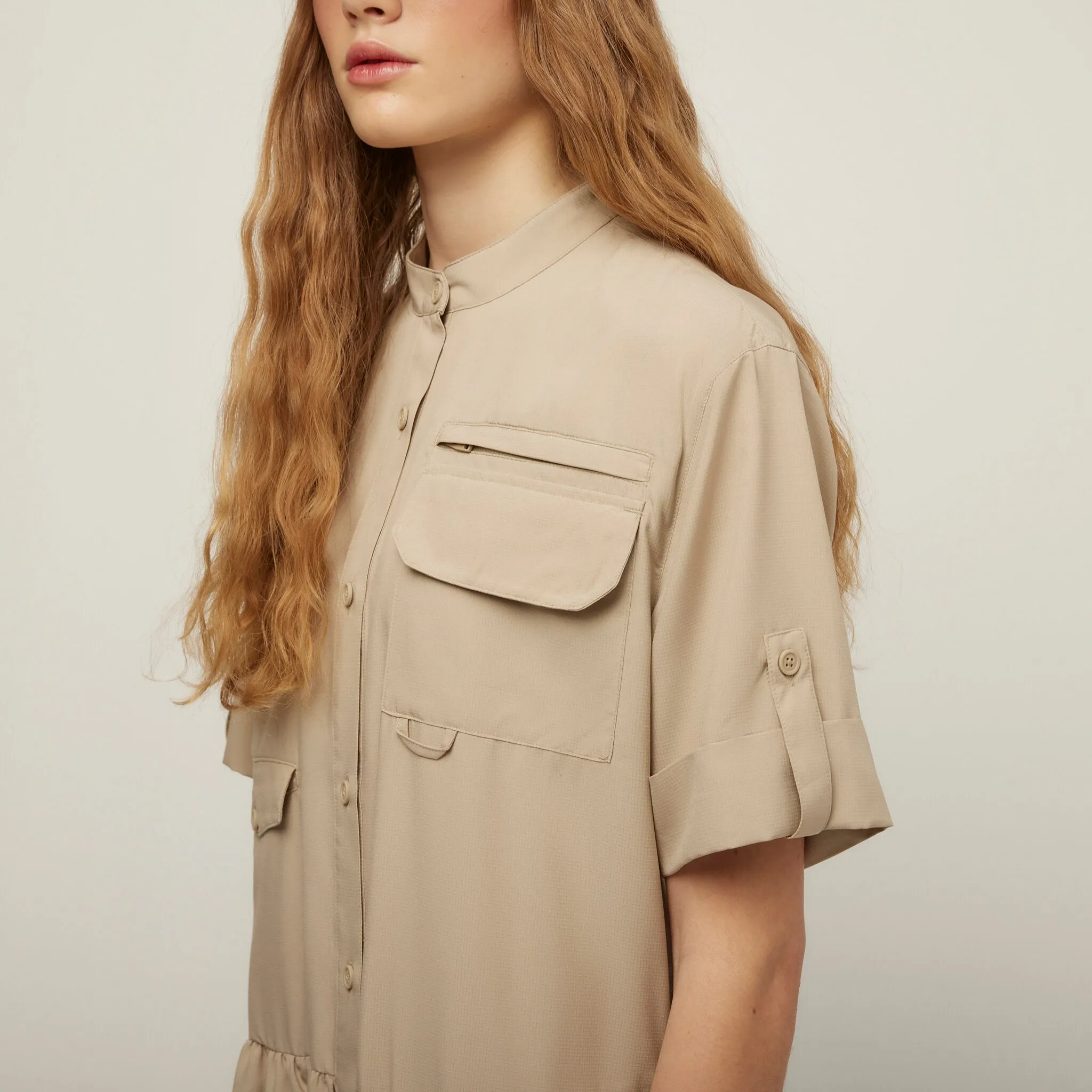 UPF Ripstop Shirt Dress