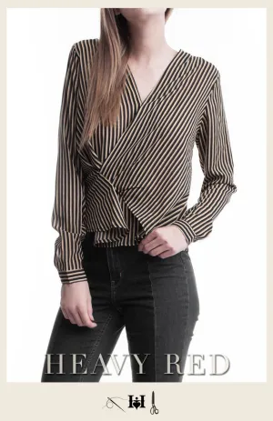Vintage Striation Fold Shirt