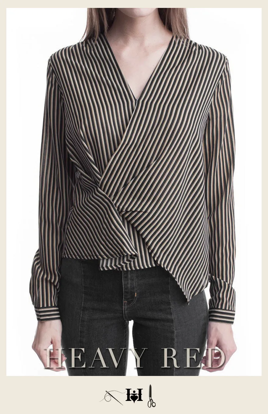 Vintage Striation Fold Shirt
