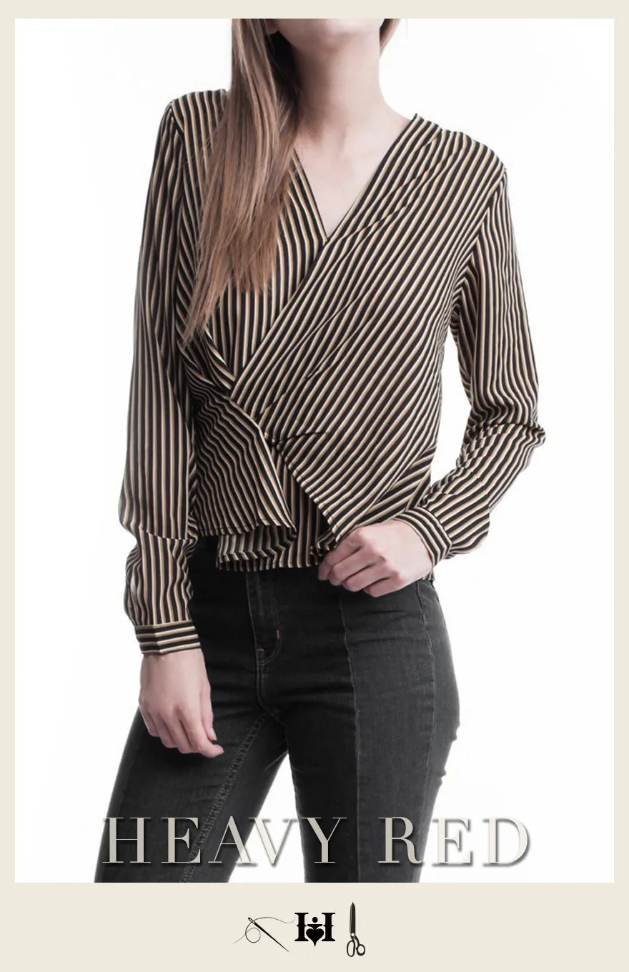 Vintage Striation Fold Shirt